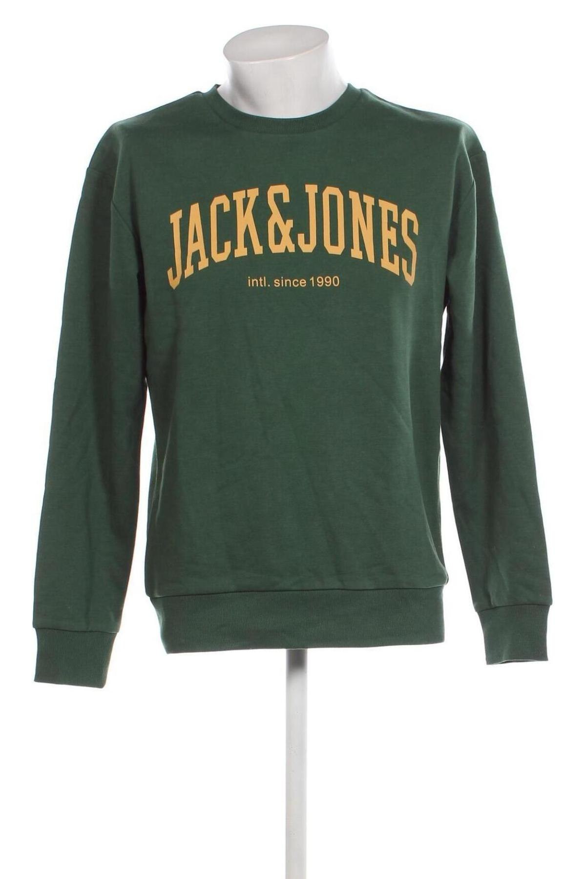 Bluză de bărbați Jack & Jones, Mărime L, Culoare Verde, Preț 151,32 Lei