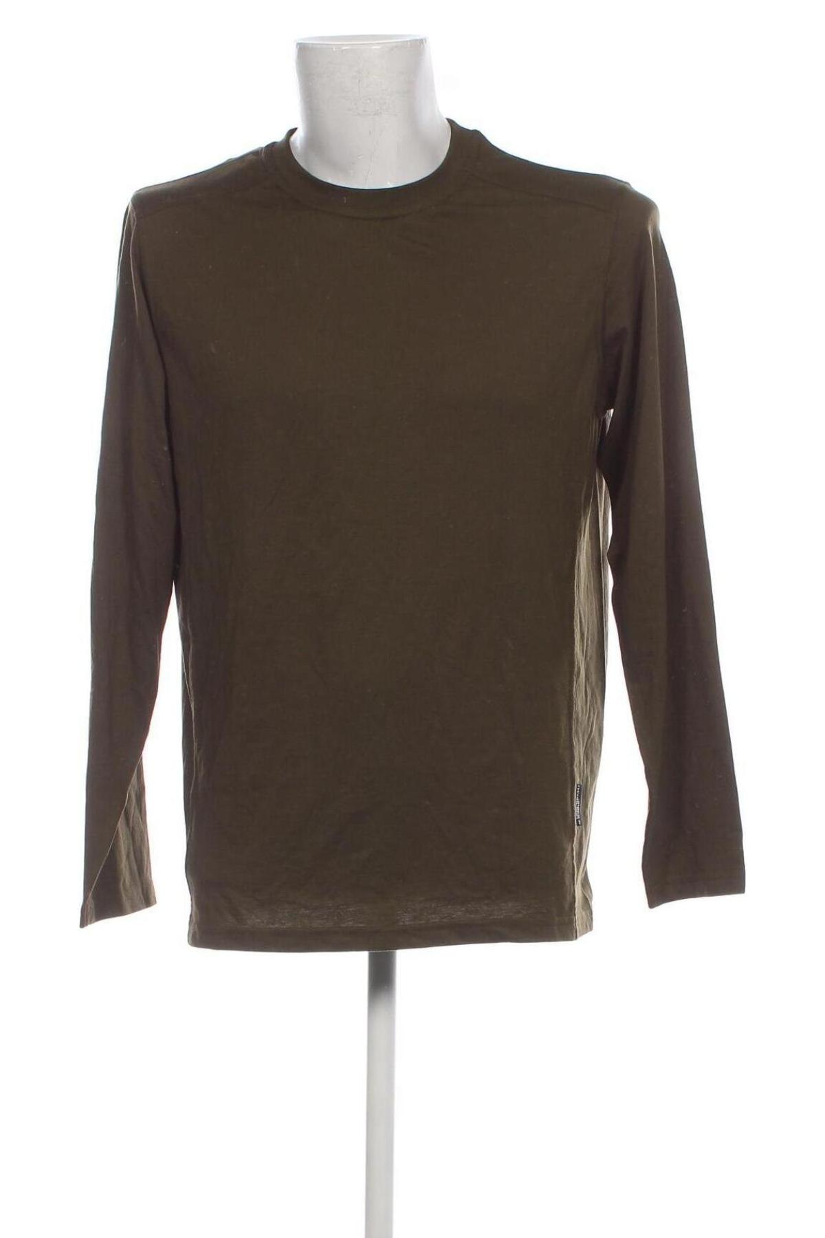 Ανδρική μπλούζα James & Nicholson, Μέγεθος M, Χρώμα Πράσινο, Τιμή 4,99 €