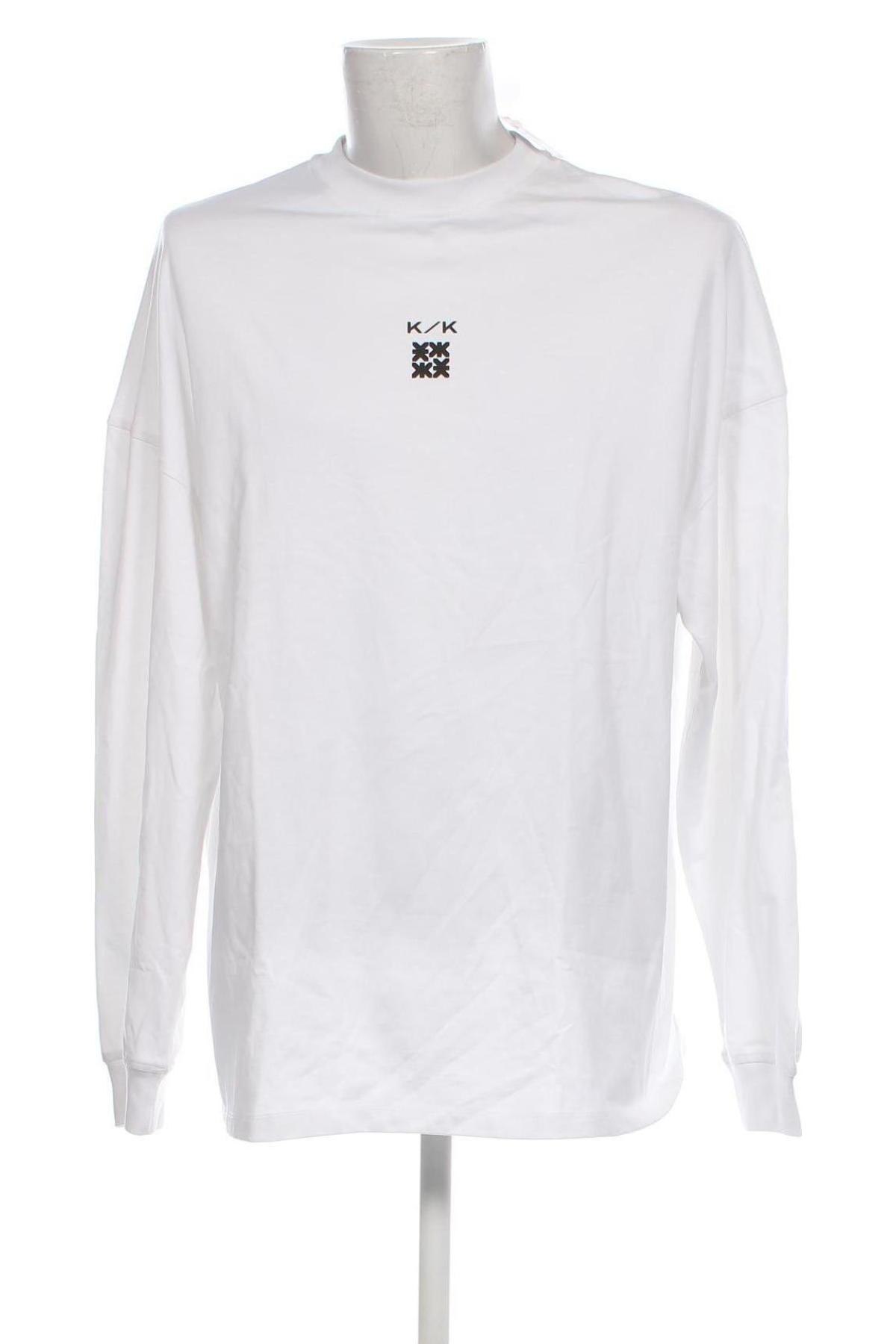 Herren Shirt Karo Kauer, Größe M, Farbe Weiß, Preis 41,75 €