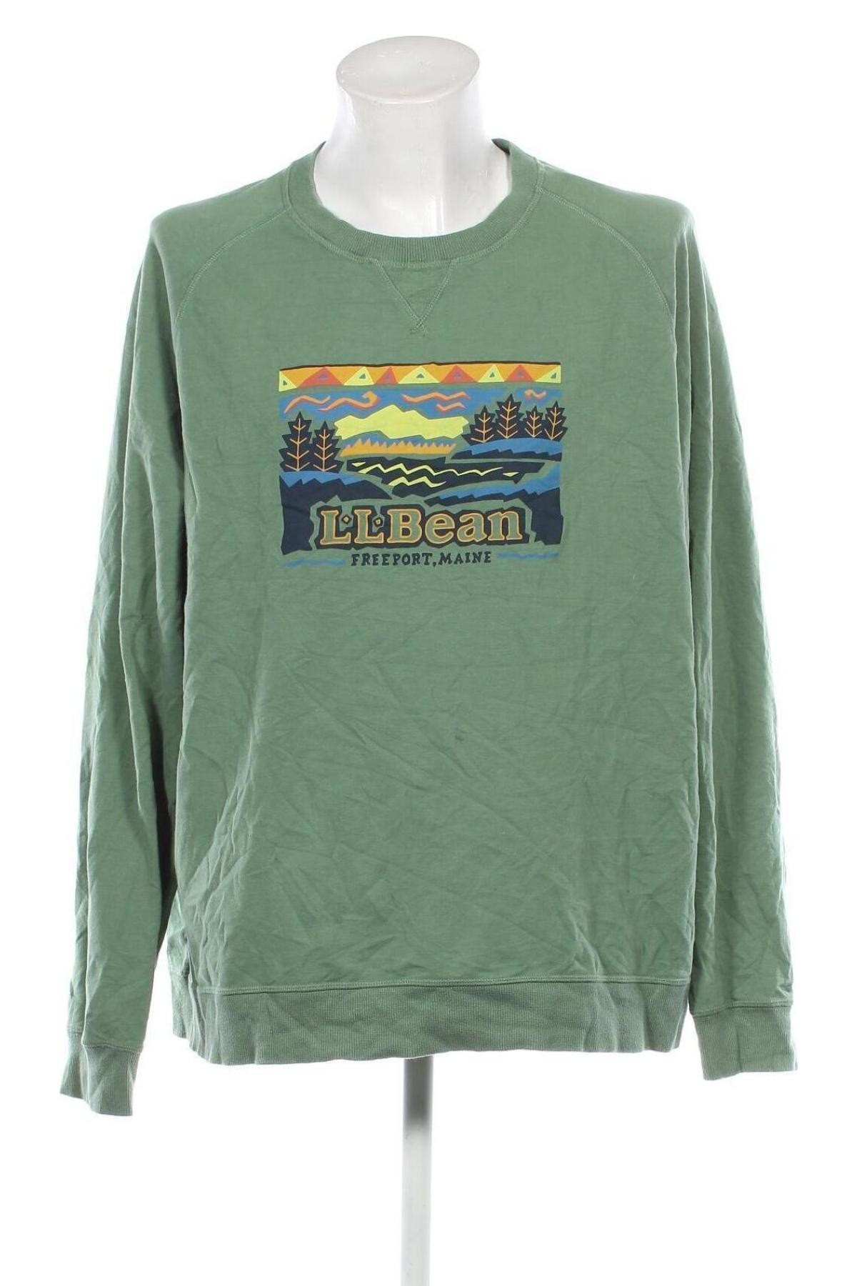 Herren Shirt L.L. Bean, Größe 3XL, Farbe Grün, Preis 30,06 €
