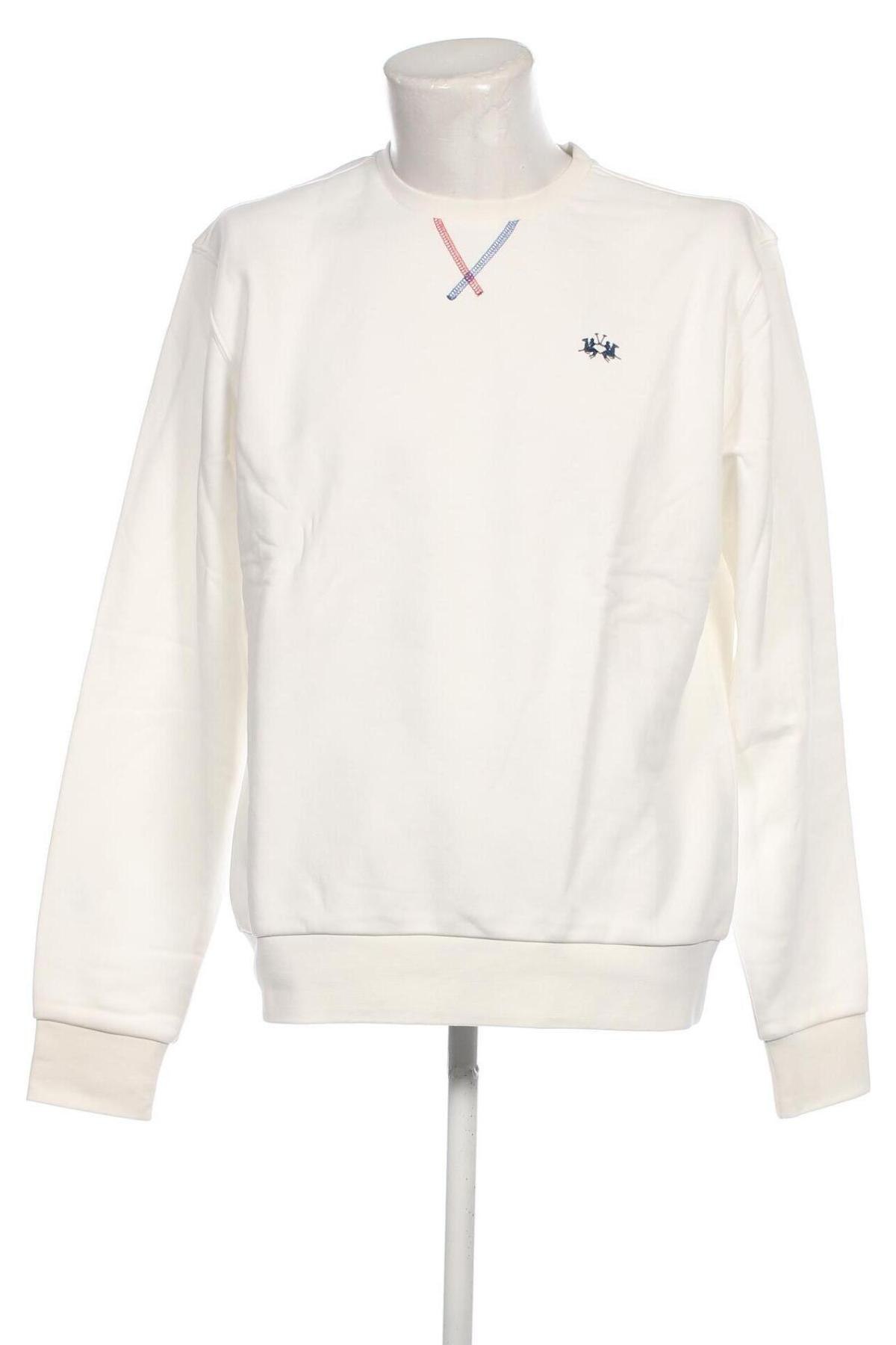 Ανδρική μπλούζα La Martina, Μέγεθος XXL, Χρώμα Λευκό, Τιμή 71,50 €