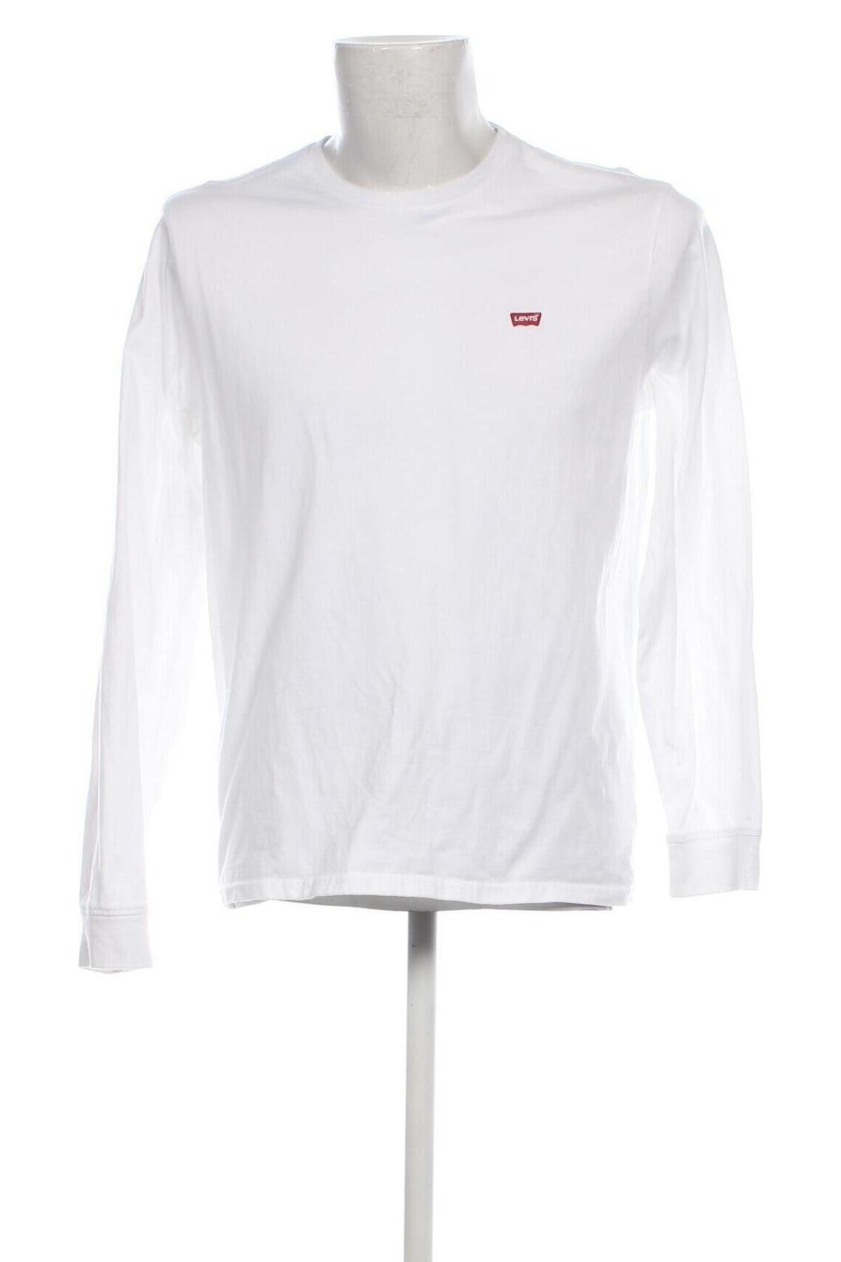 Ανδρική μπλούζα Levi's, Μέγεθος L, Χρώμα Λευκό, Τιμή 47,32 €
