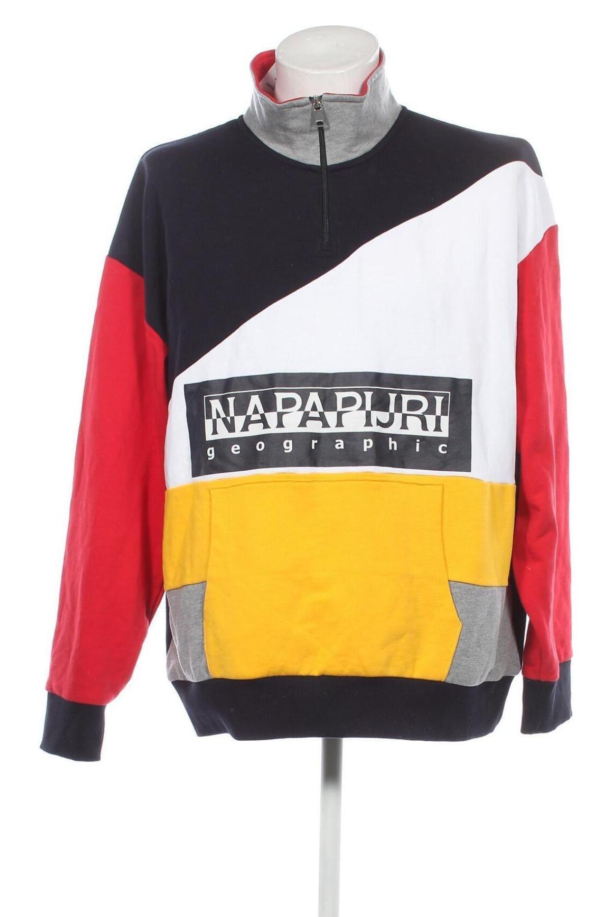 Ανδρική μπλούζα Napapijri, Μέγεθος XL, Χρώμα Πολύχρωμο, Τιμή 42,06 €