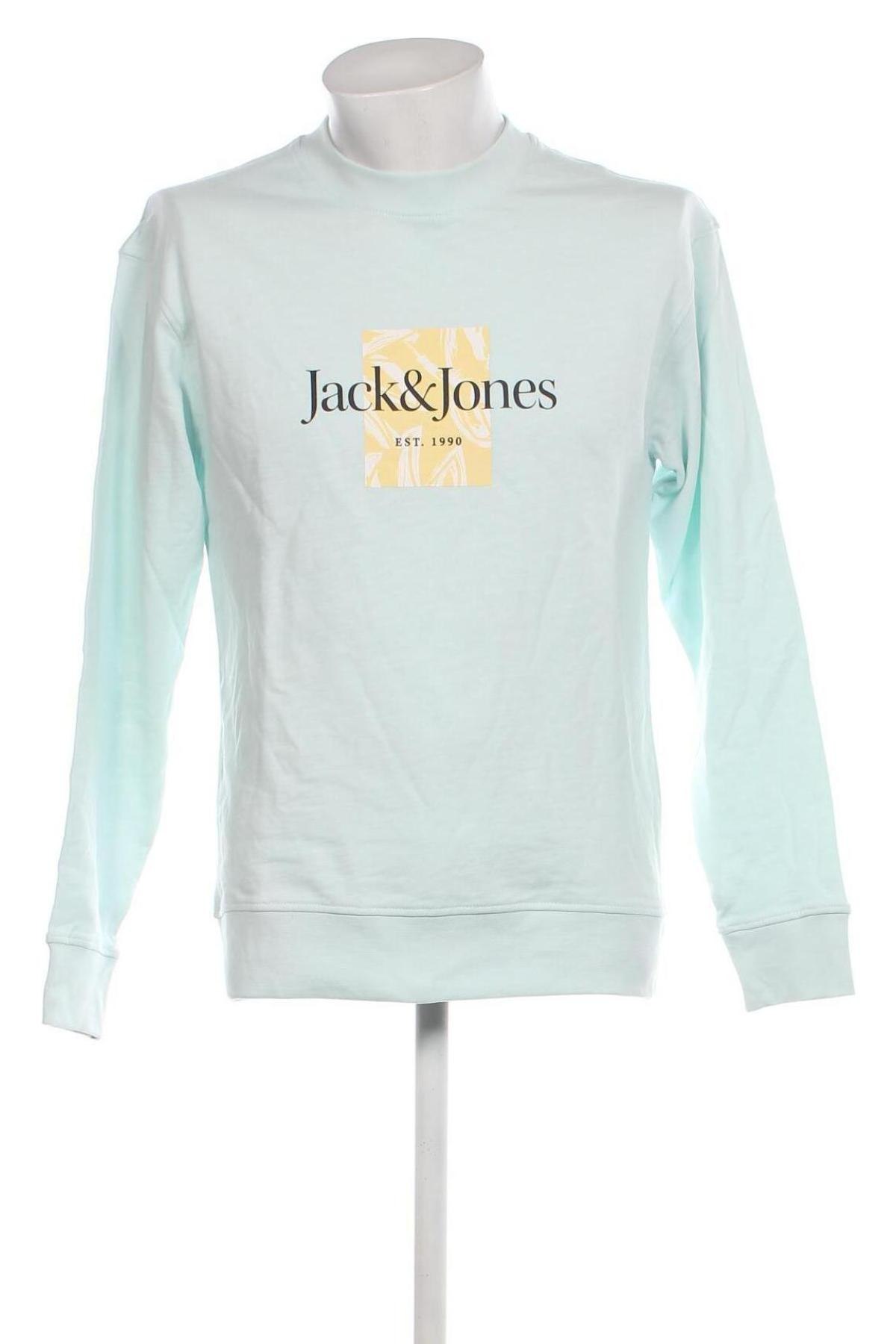 Bluză de bărbați Originals By Jack & Jones, Mărime M, Culoare Albastru, Preț 83,23 Lei