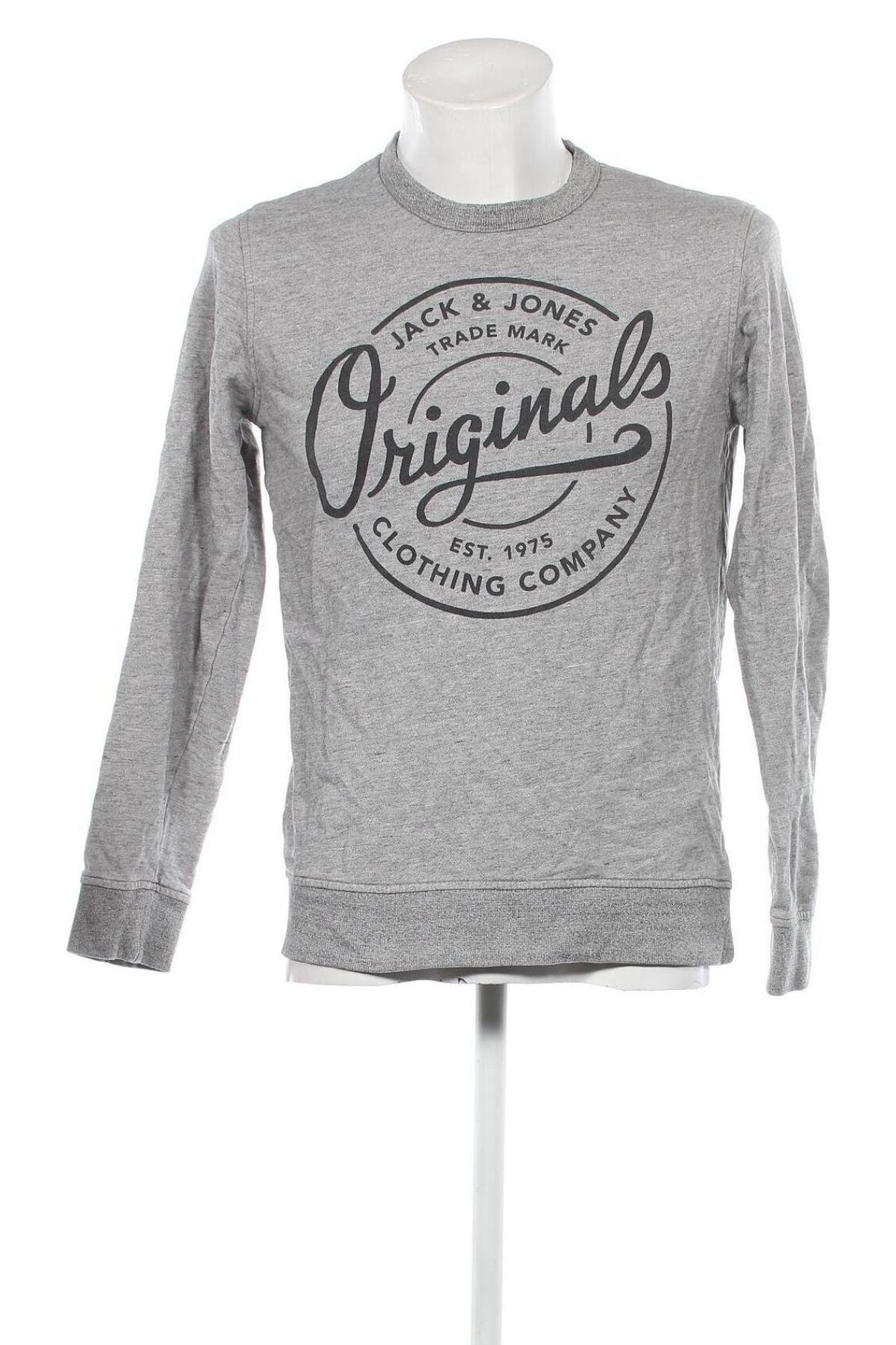 Мъжка блуза Originals By Jack & Jones, Размер M, Цвят Сив, Цена 9,00 лв.