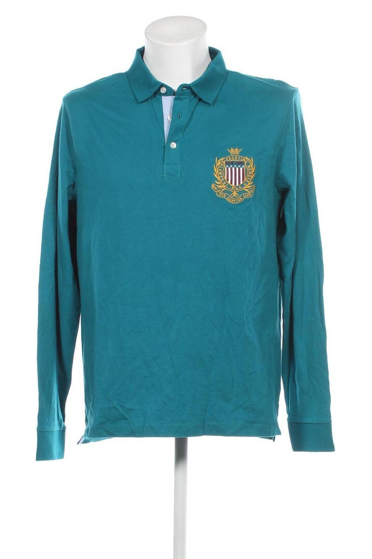 Ανδρική μπλούζα Oviesse, Μέγεθος XXL, Χρώμα Μπλέ, Τιμή 9,59 €