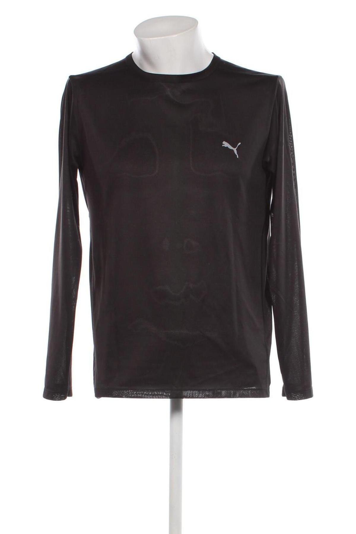 Мъжка блуза PUMA, Размер L, Цвят Черен, Цена 34,00 лв.