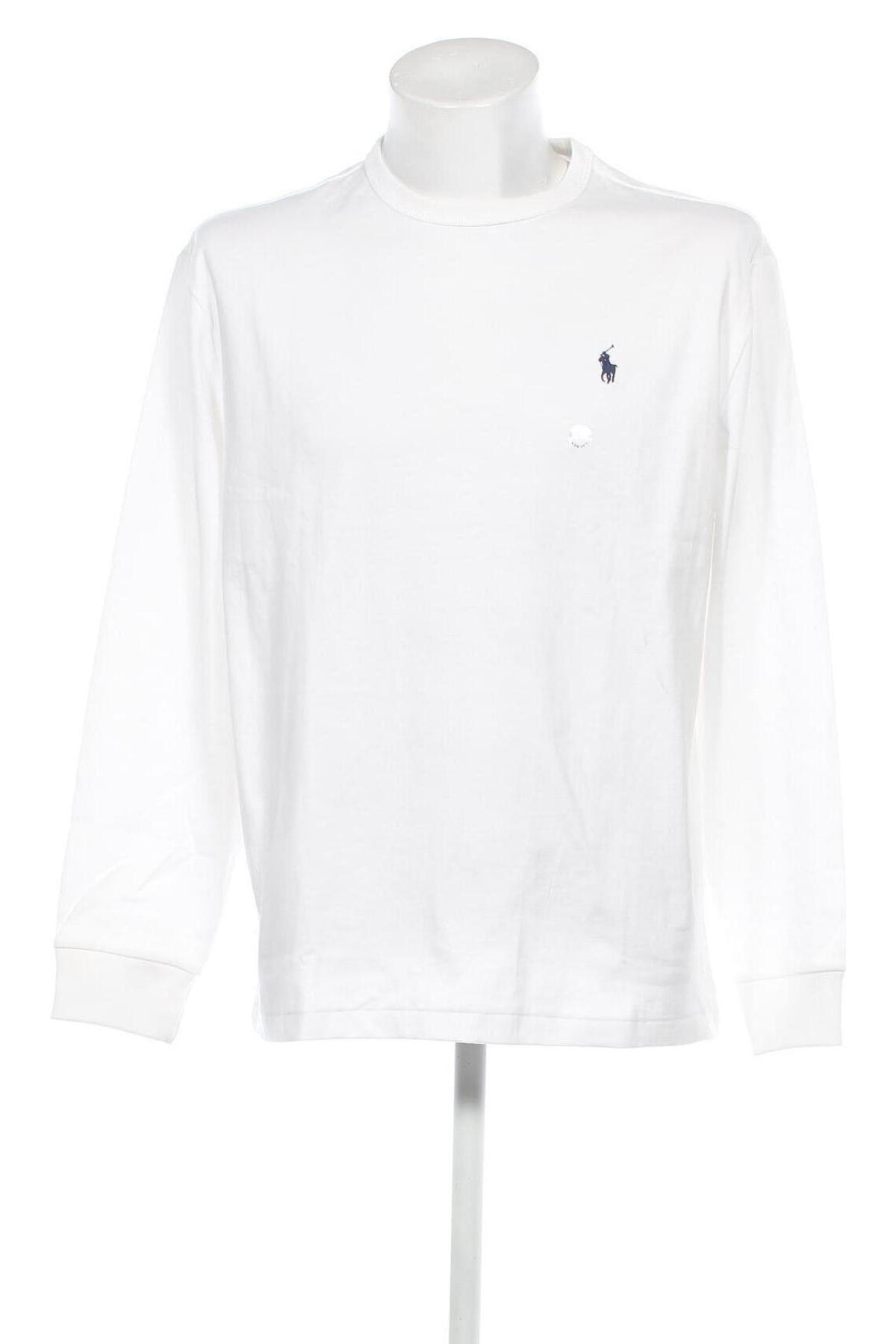 Herren Shirt Polo By Ralph Lauren, Größe L, Farbe Weiß, Preis 82,99 €