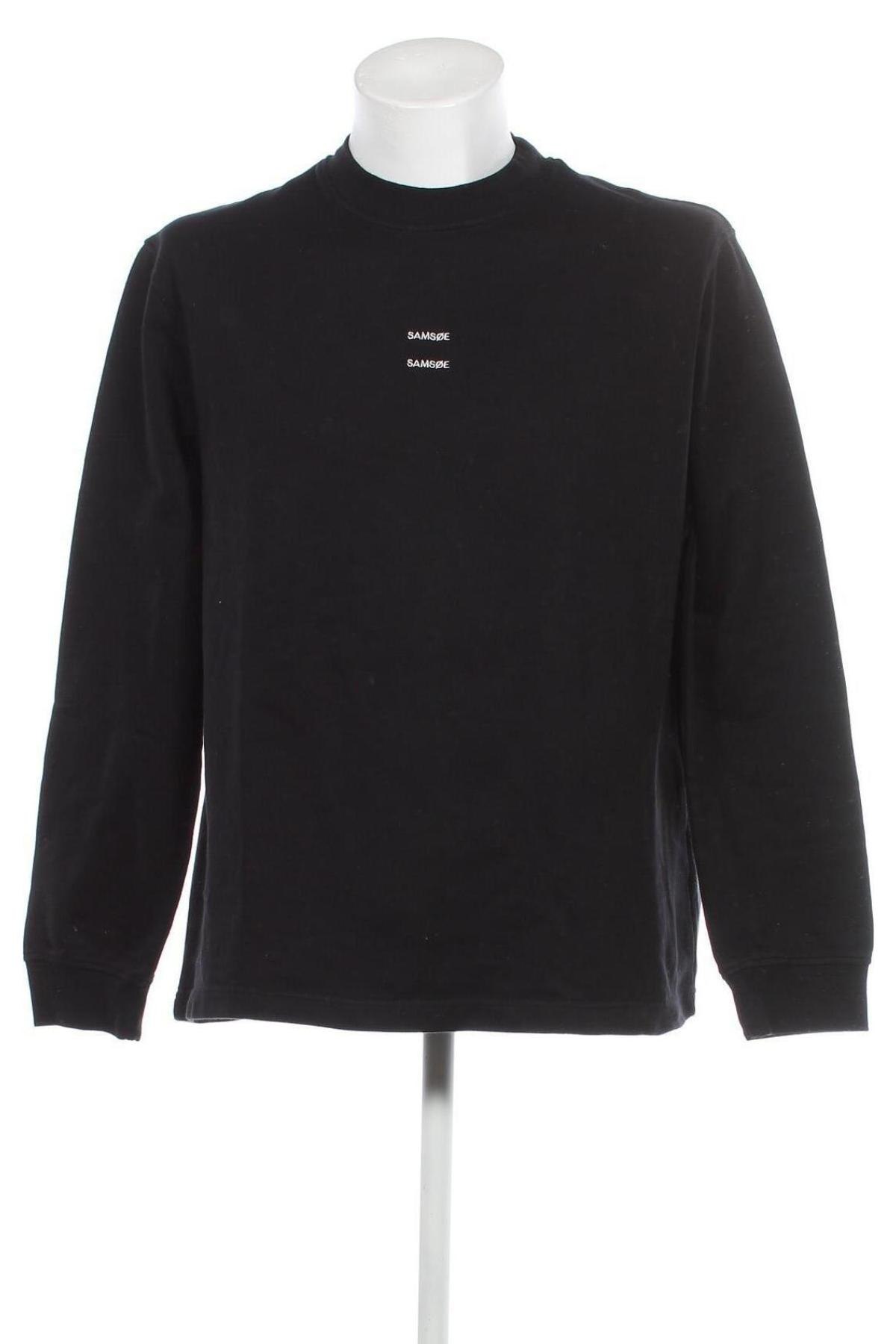 Ανδρική μπλούζα Samsoe & Samsoe, Μέγεθος XXL, Χρώμα Μαύρο, Τιμή 47,32 €