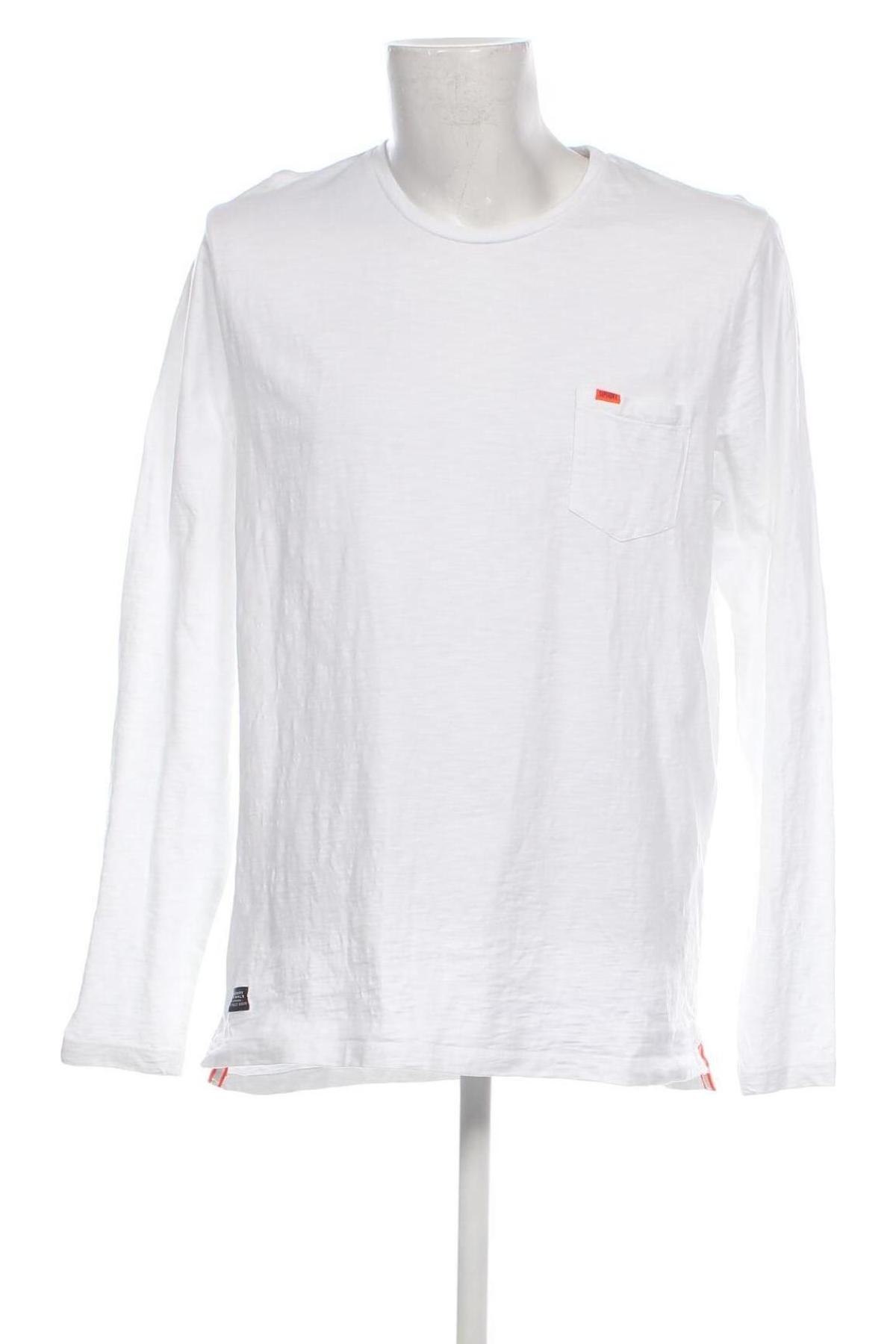 Мъжка блуза Superdry, Размер XXL, Цвят Бял, Цена 59,50 лв.