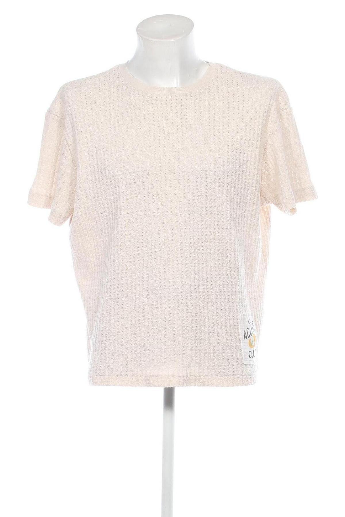 Ανδρική μπλούζα Zara, Μέγεθος XL, Χρώμα  Μπέζ, Τιμή 12,37 €