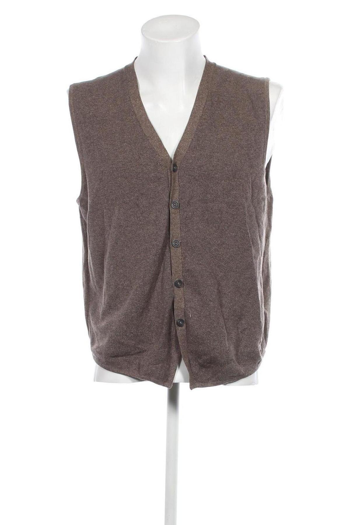 Jachetă tricotată de bărbați Casa Moda, Mărime XL, Culoare Bej, Preț 138,69 Lei