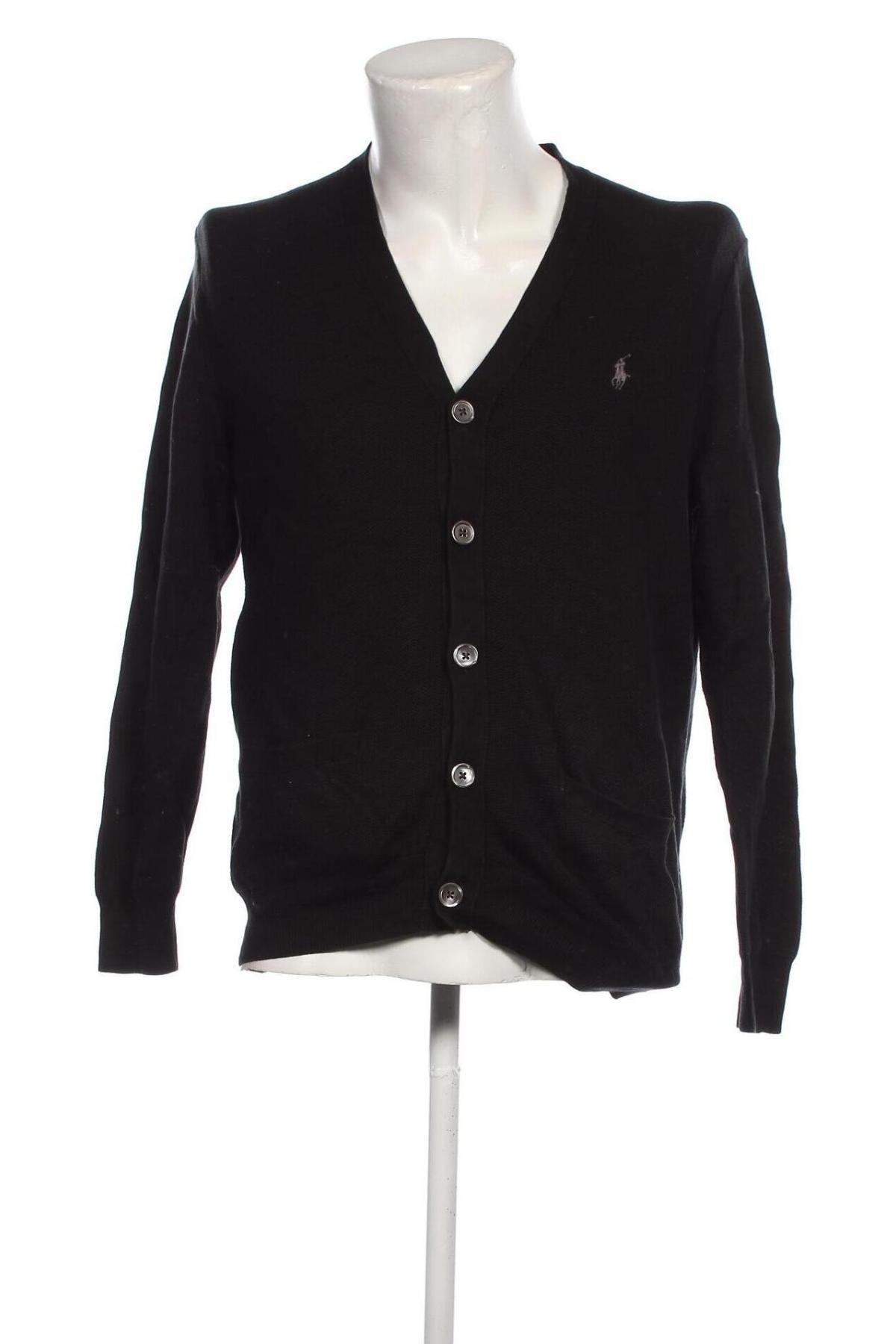 Pánský kardigán Polo By Ralph Lauren, Velikost M, Barva Černá, Cena  2 184,00 Kč