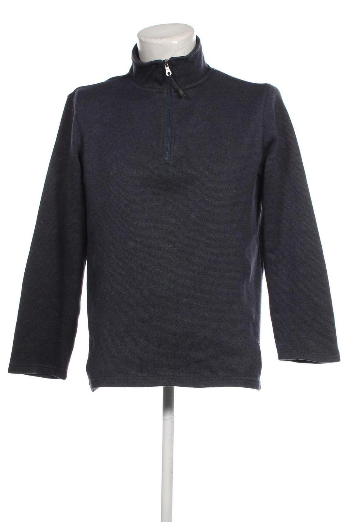 Herren Fleece Shirt Crane, Größe M, Farbe Blau, Preis 3,52 €