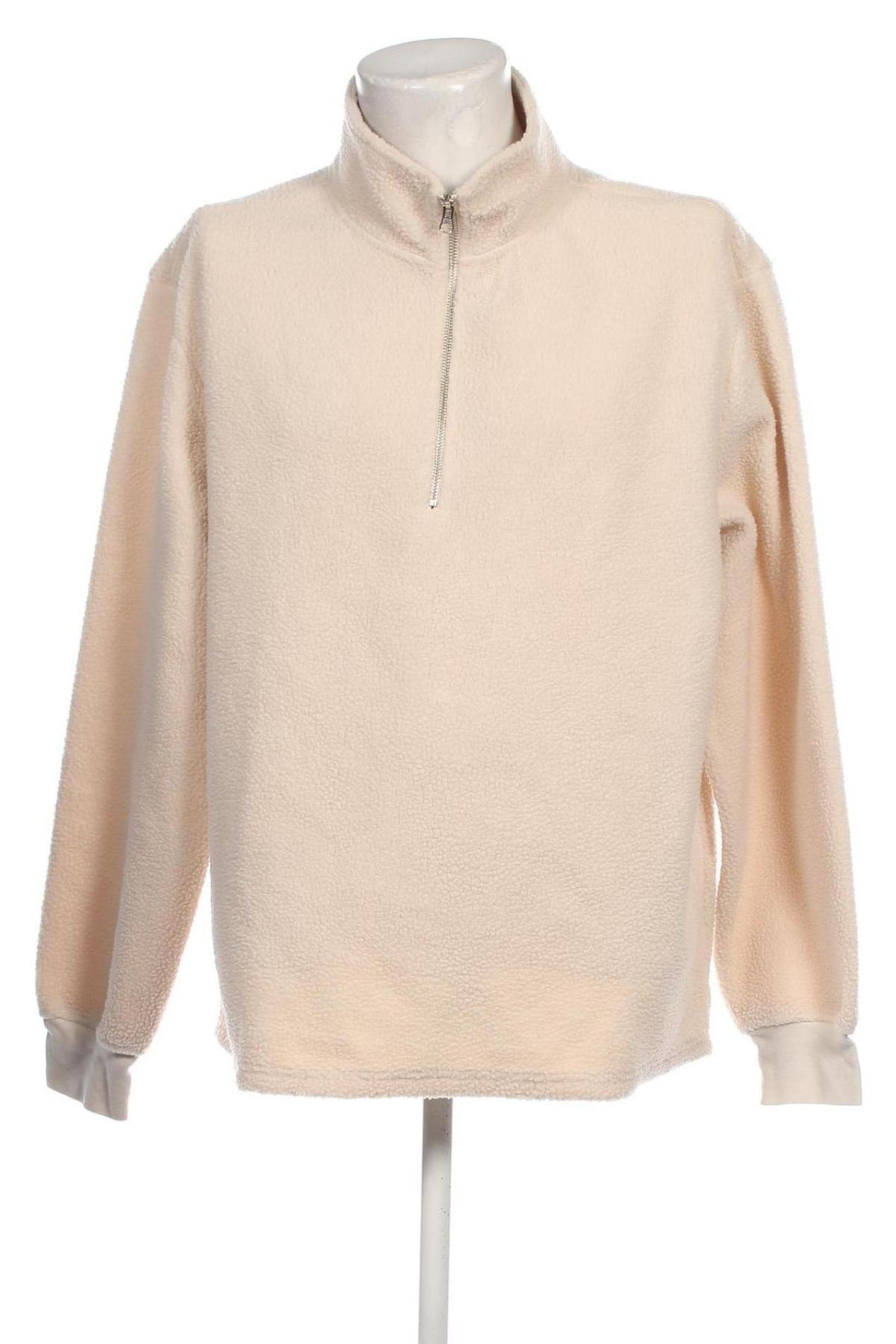 Ανδρική μπλούζα fleece TCM, Μέγεθος XL, Χρώμα  Μπέζ, Τιμή 5,99 €