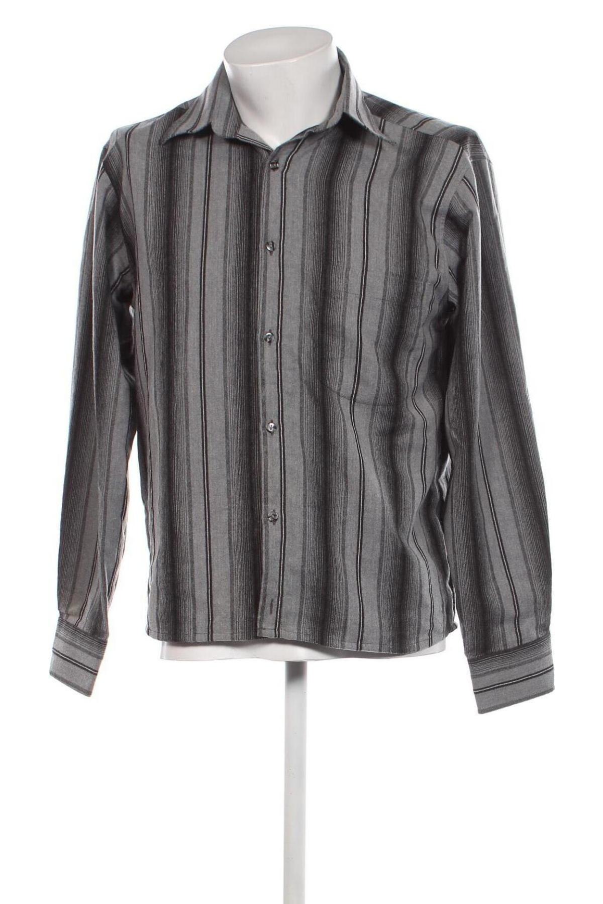 Herrenhemd, Größe S, Farbe Grau, Preis 7,56 €