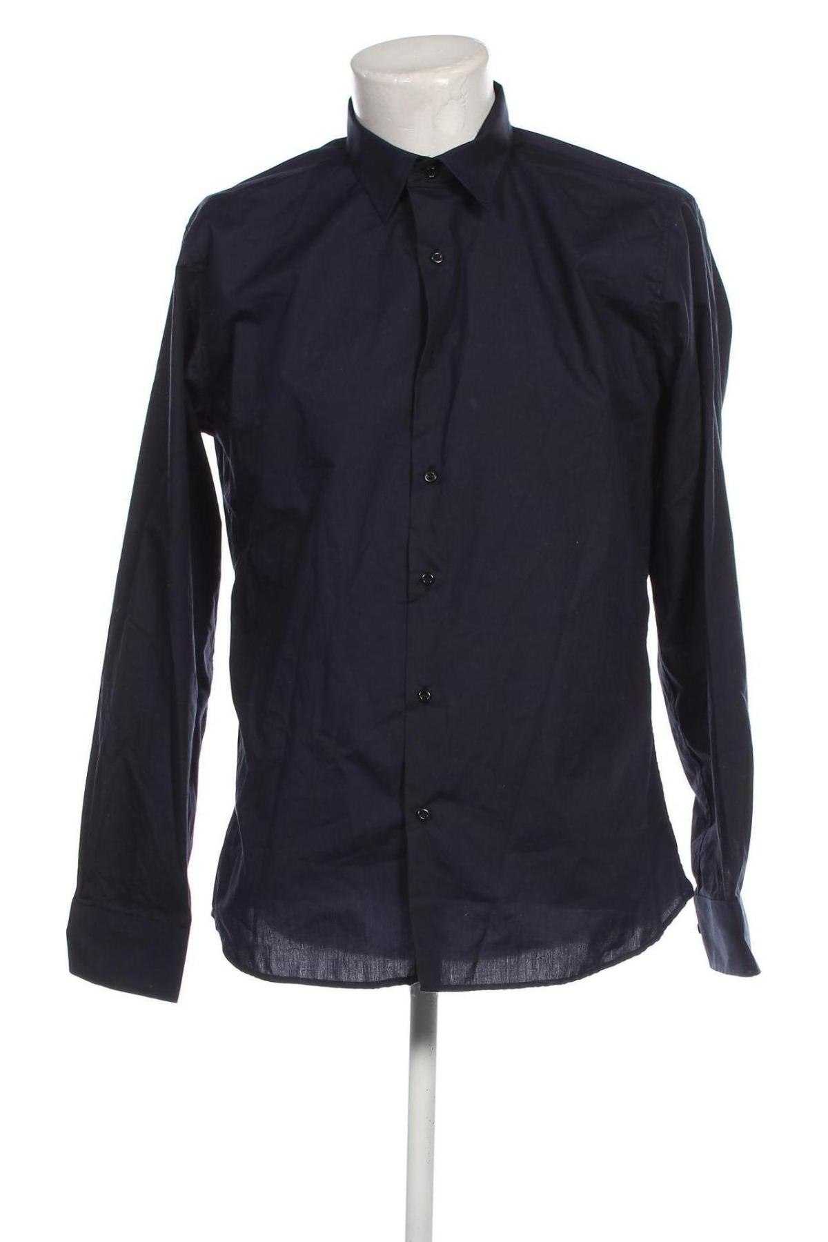 Ανδρικό πουκάμισο, Μέγεθος XL, Χρώμα Μπλέ, Τιμή 11,86 €