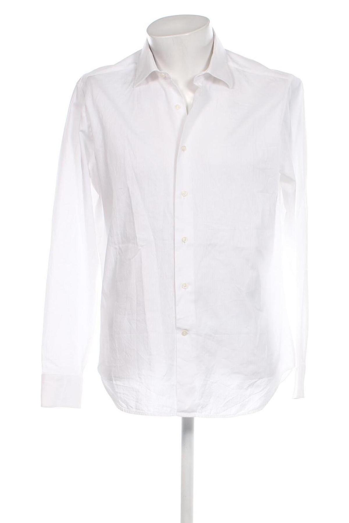 Ανδρικό πουκάμισο, Μέγεθος L, Χρώμα Λευκό, Τιμή 15,77 €