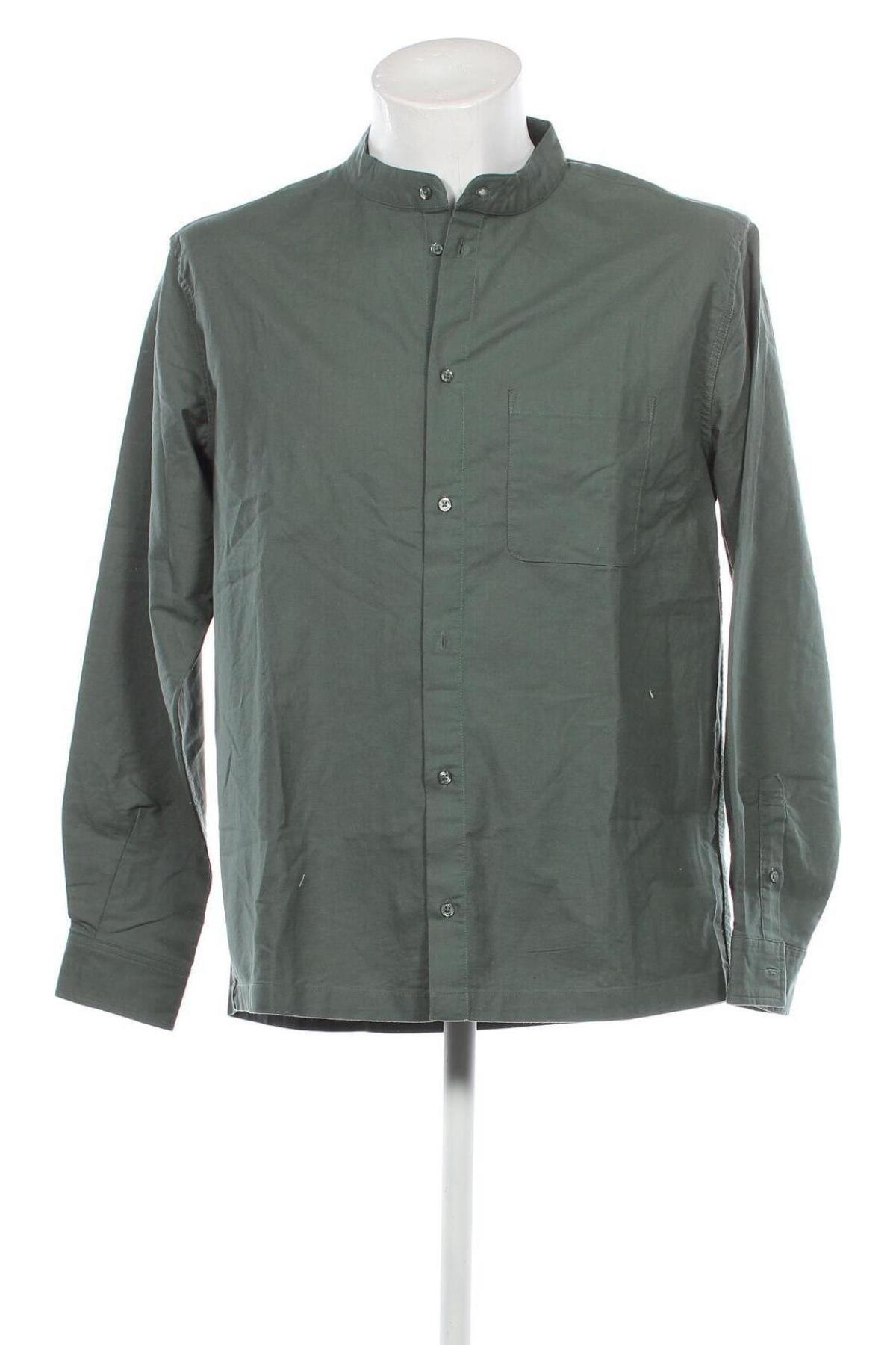 Ανδρικό πουκάμισο About you x Kevin Trapp, Μέγεθος XL, Χρώμα Πράσινο, Τιμή 54,33 €