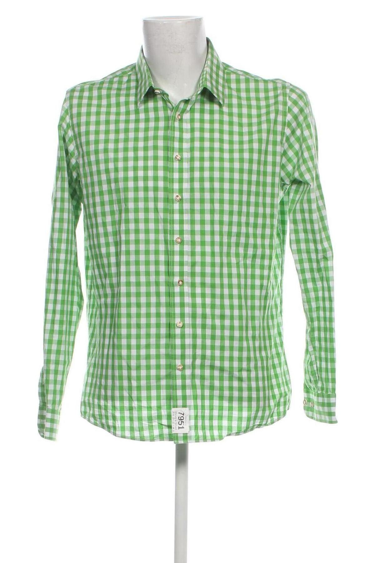 Мъжка риза Almsach, Размер XL, Цвят Зелен, Цена 15,95 лв.