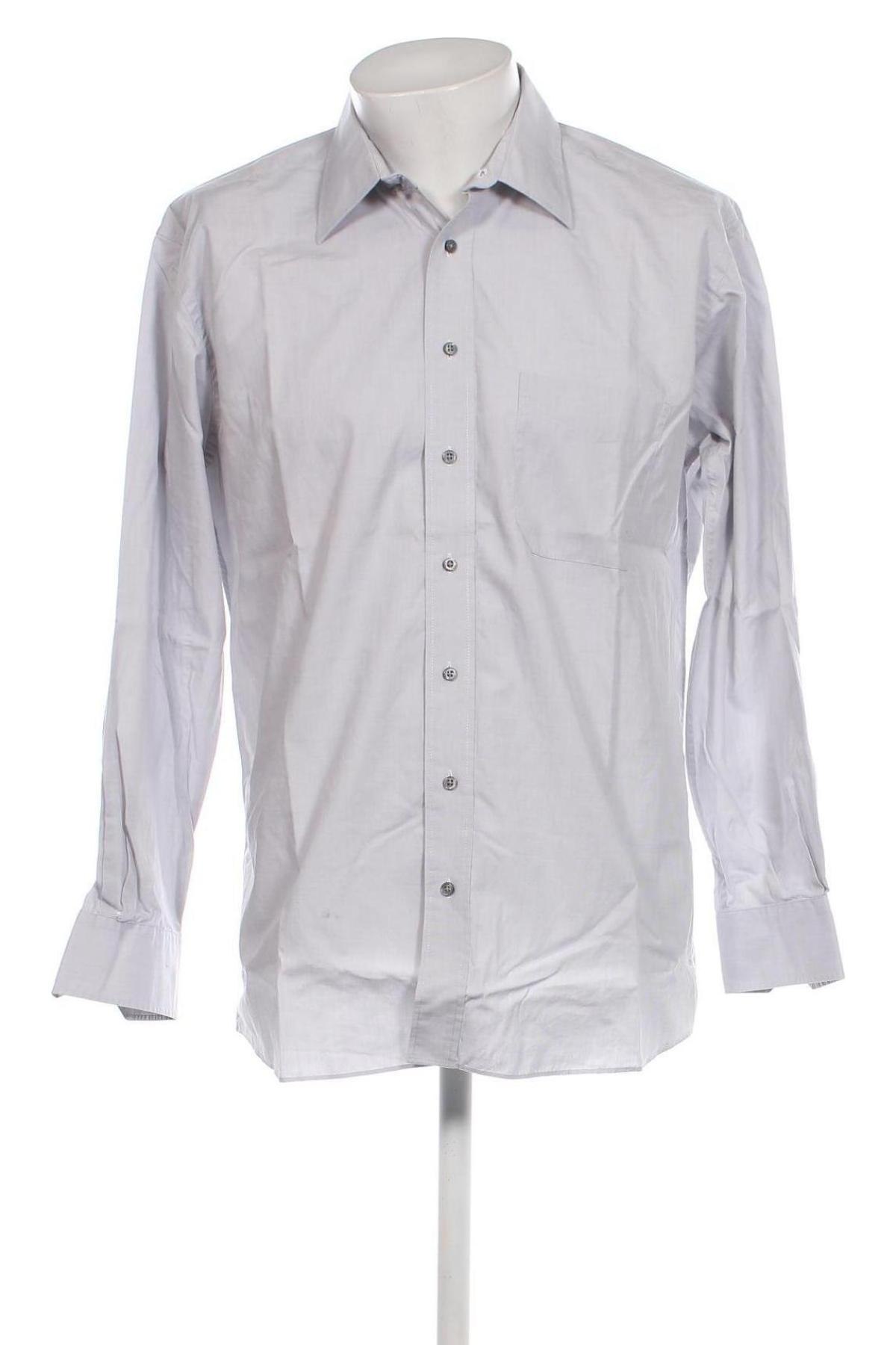 Мъжка риза Angelo Litrico, Размер L, Цвят Сив, Цена 37,24 лв.