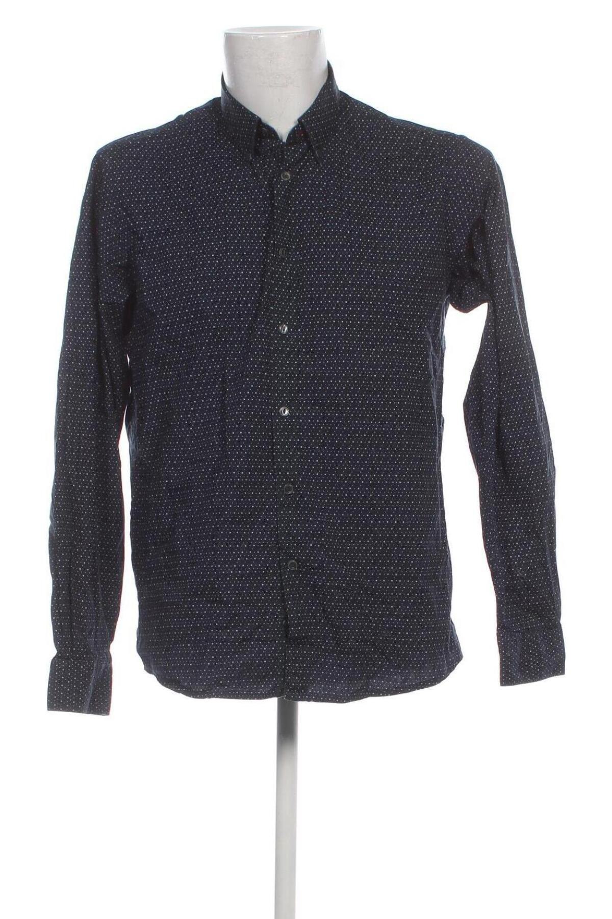 Ανδρικό πουκάμισο Ascot Sport, Μέγεθος L, Χρώμα Μπλέ, Τιμή 21,03 €