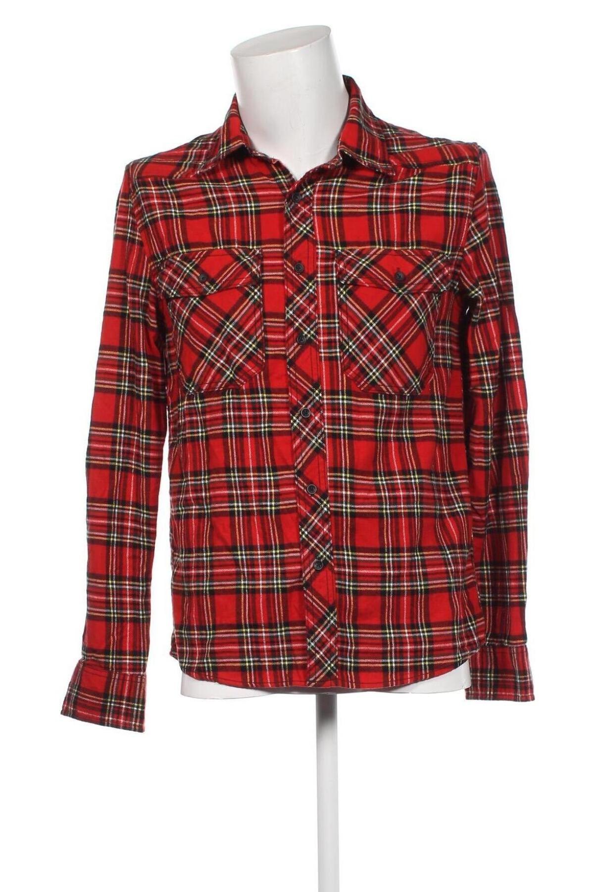 Ανδρικό πουκάμισο Brandit, Μέγεθος S, Χρώμα Κόκκινο, Τιμή 5,26 €