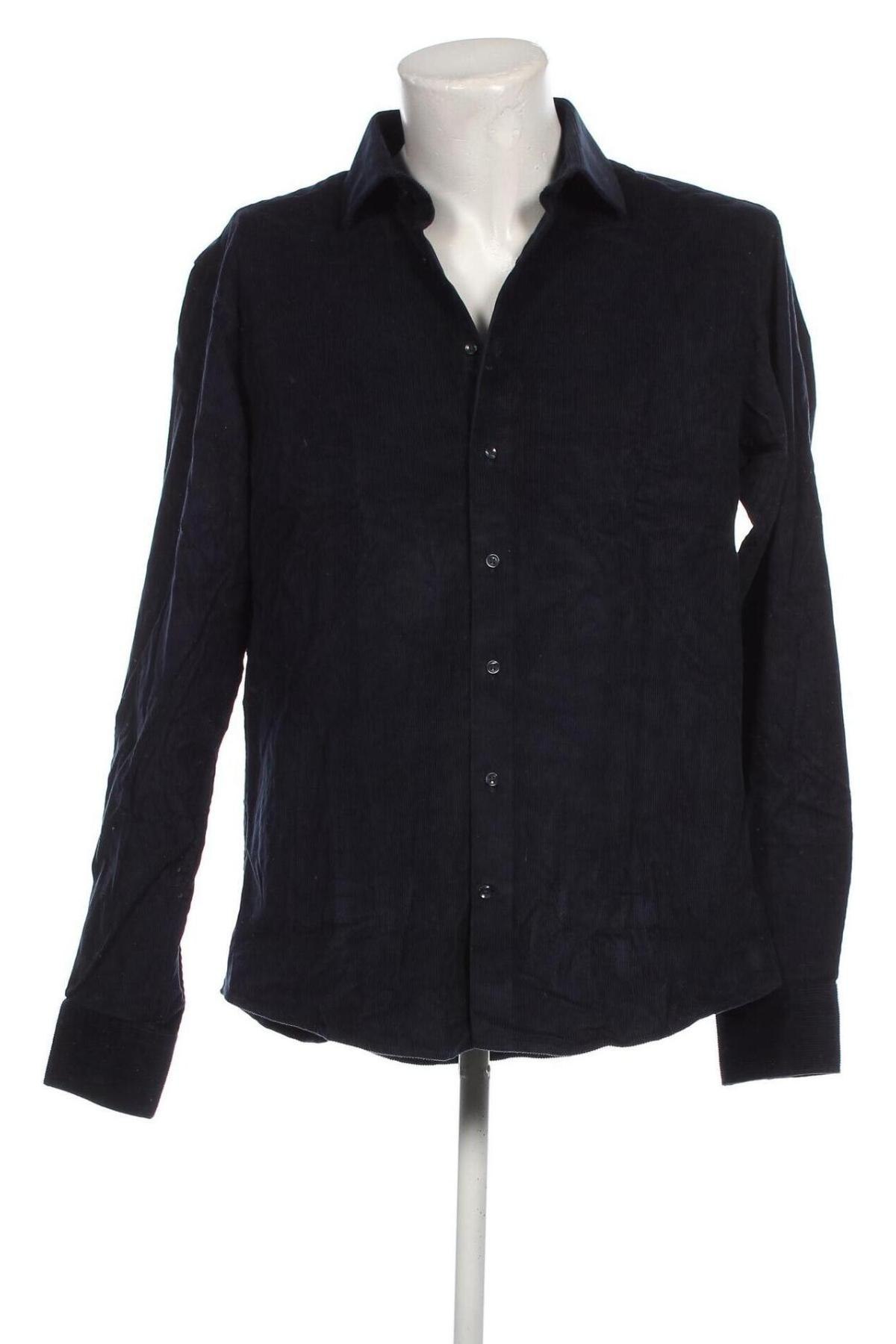 Ανδρικό πουκάμισο Bruun & Stengade, Μέγεθος XL, Χρώμα Μπλέ, Τιμή 28,76 €