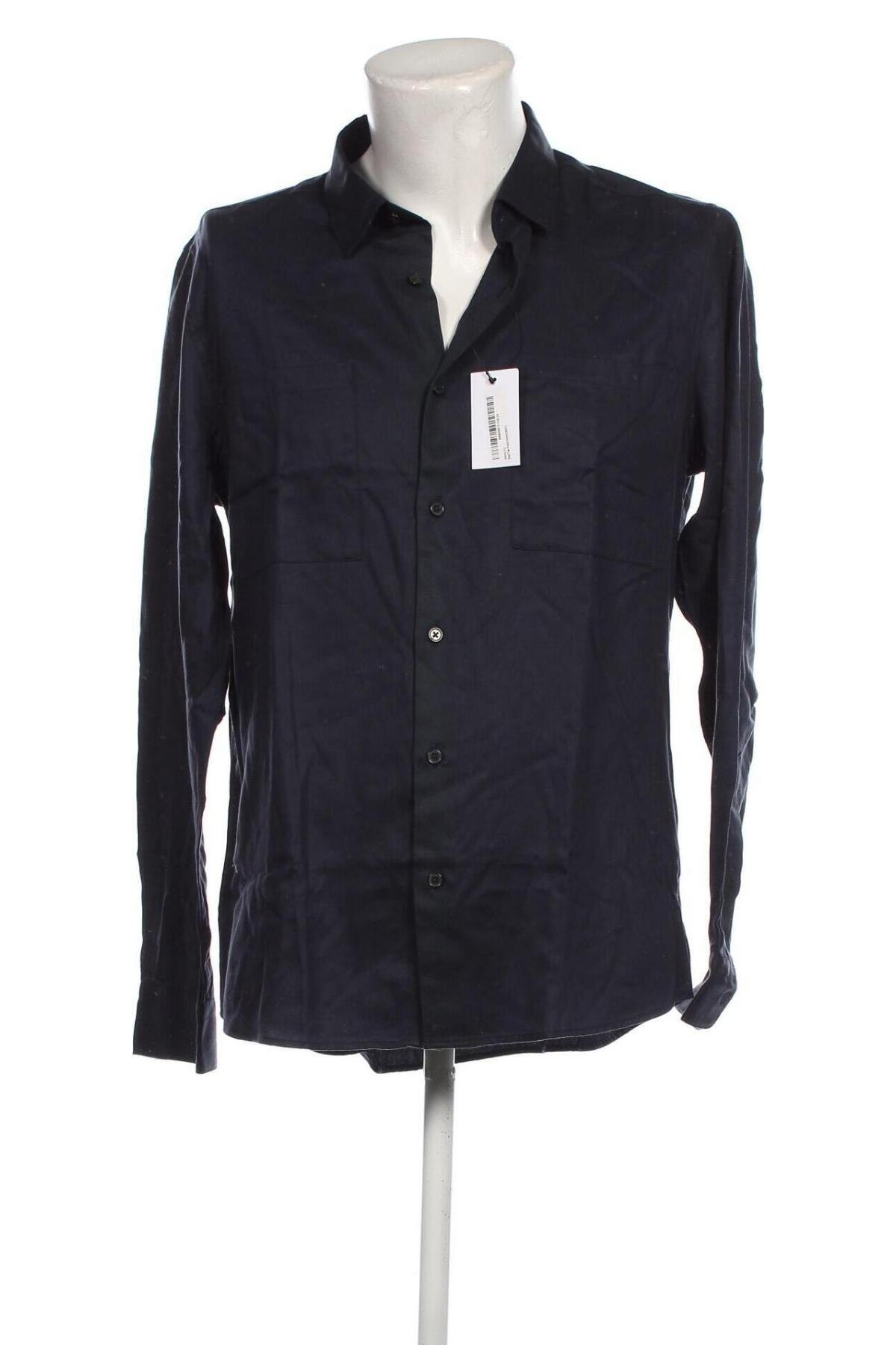 Ανδρικό πουκάμισο Burton of London, Μέγεθος L, Χρώμα Μαύρο, Τιμή 39,69 €