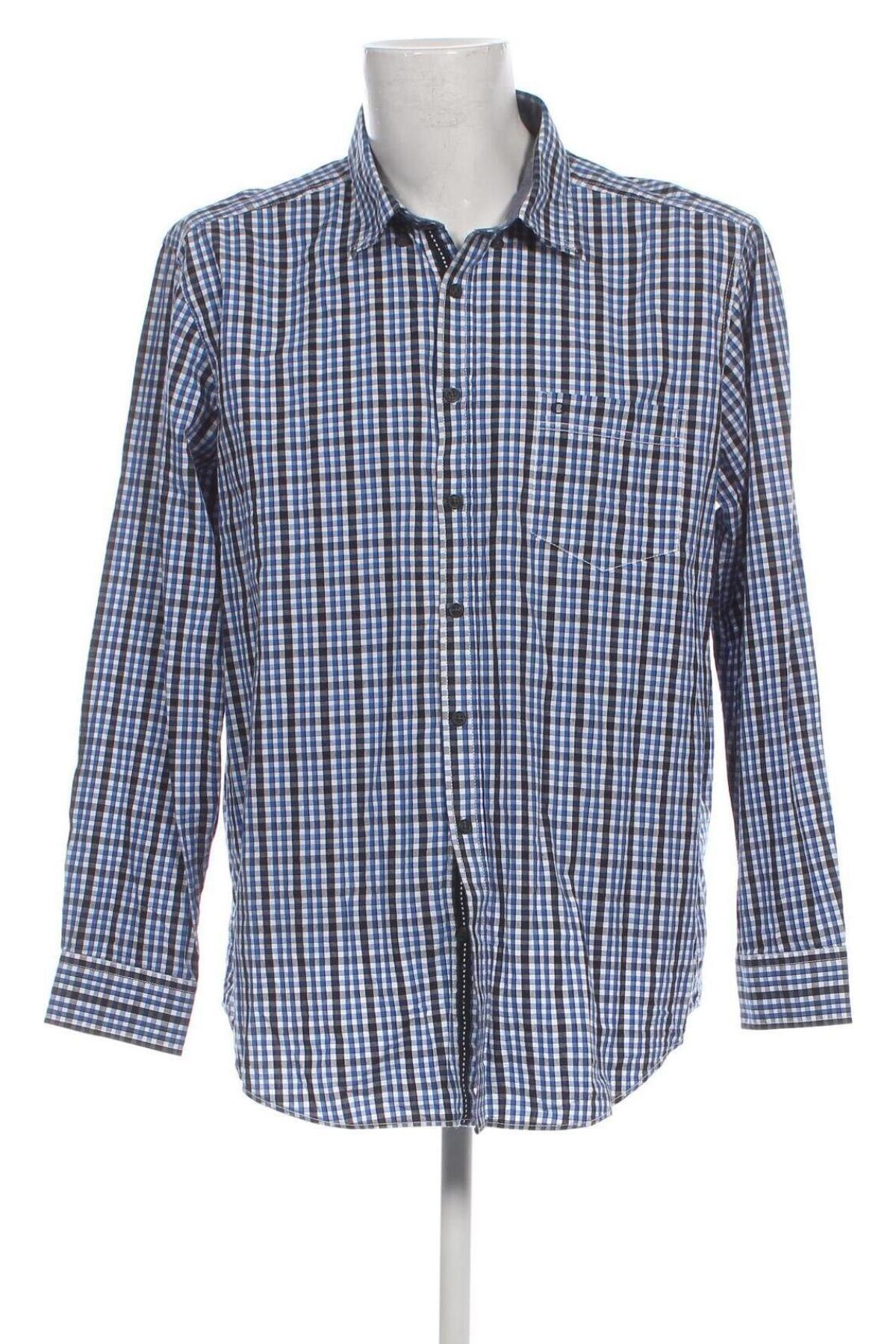 Ανδρικό πουκάμισο Canda, Μέγεθος XL, Χρώμα Πολύχρωμο, Τιμή 6,82 €