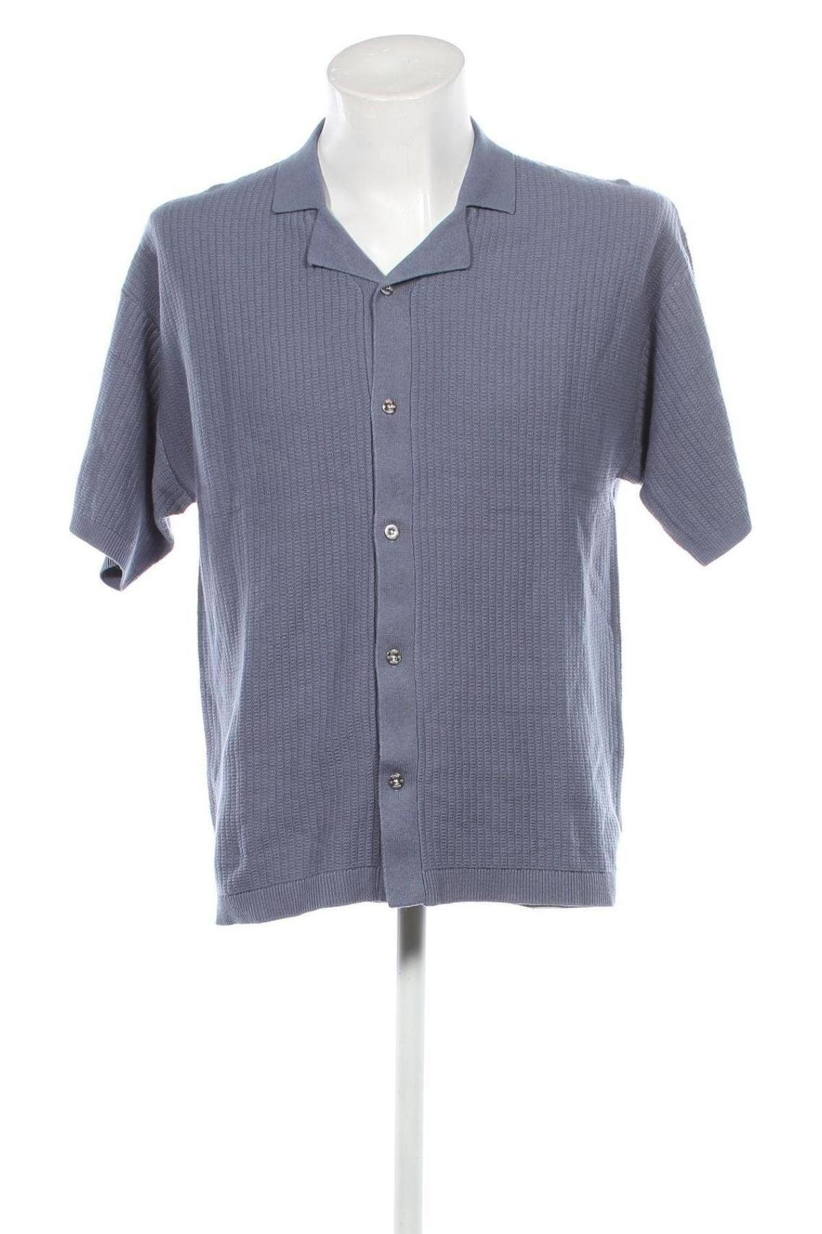 Herrenhemd Core By Jack & Jones, Größe L, Farbe Blau, Preis 15,88 €