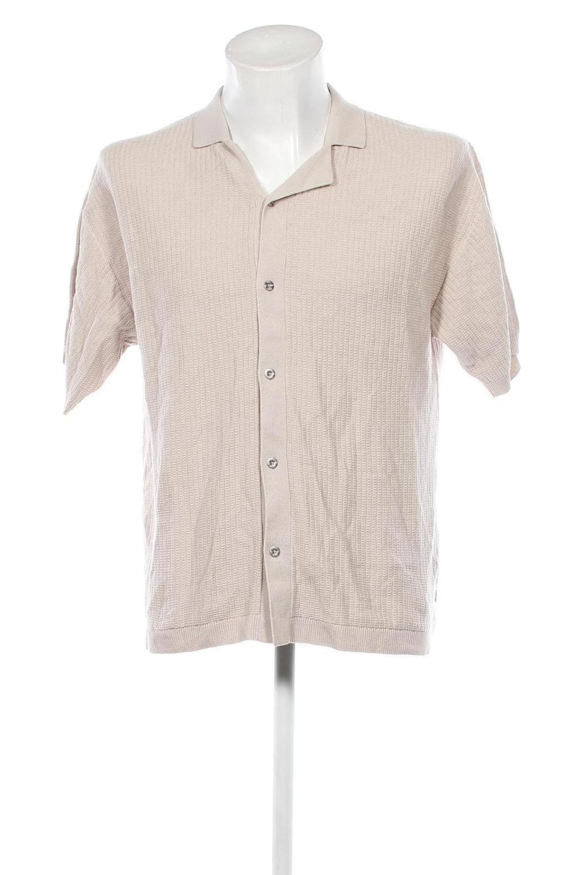 Ανδρικό πουκάμισο Core By Jack & Jones, Μέγεθος L, Χρώμα  Μπέζ, Τιμή 19,85 €
