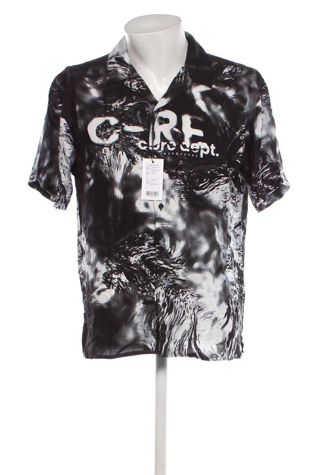 Мъжка риза Core By Jack & Jones, Размер L, Цвят Многоцветен, Цена 77,00 лв.