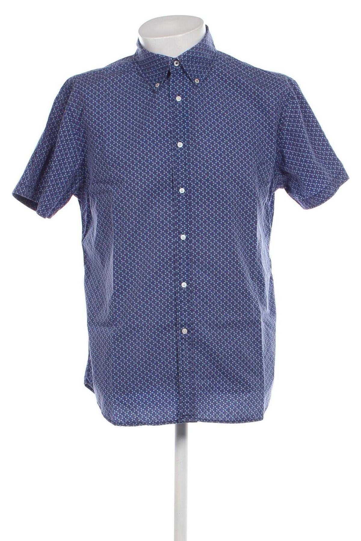 Ανδρικό πουκάμισο Cortefiel, Μέγεθος XL, Χρώμα Μπλέ, Τιμή 20,09 €