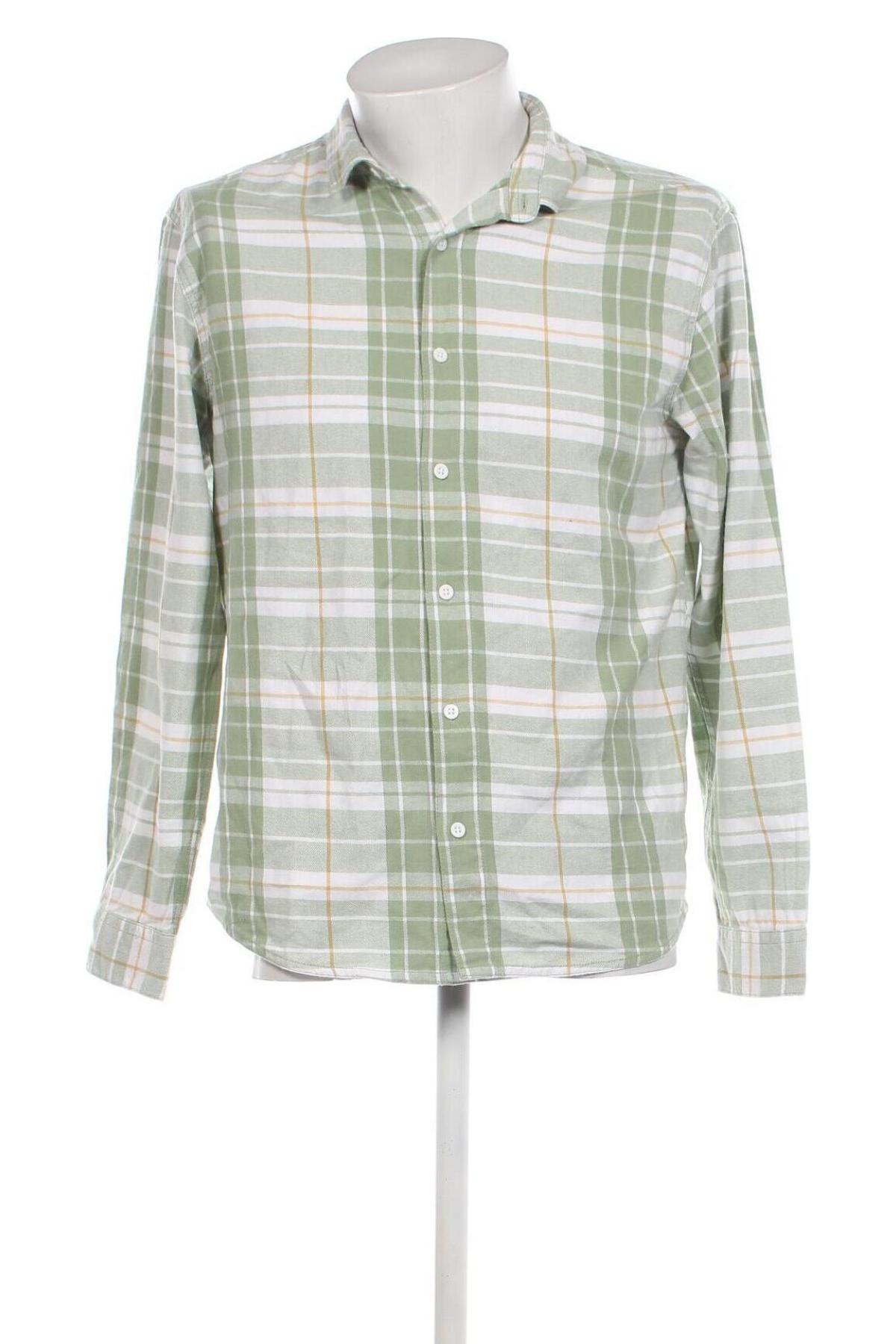 Мъжка риза Cropp, Размер S, Цвят Зелен, Цена 34,00 лв.
