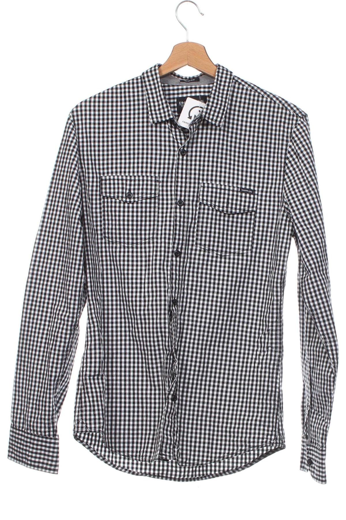 Herrenhemd Cropp, Größe S, Farbe Schwarz, Preis € 2,57