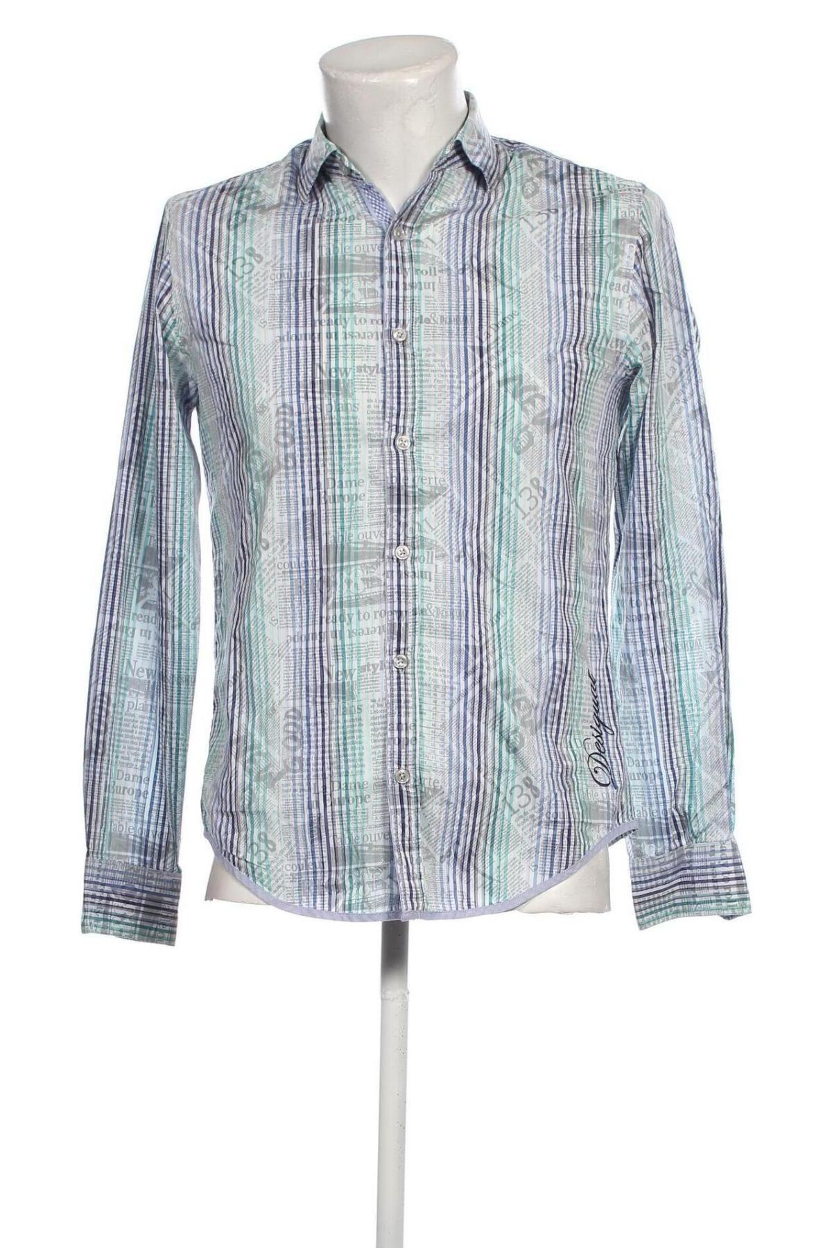 Мъжка риза Desigual, Размер M, Цвят Многоцветен, Цена 27,50 лв.