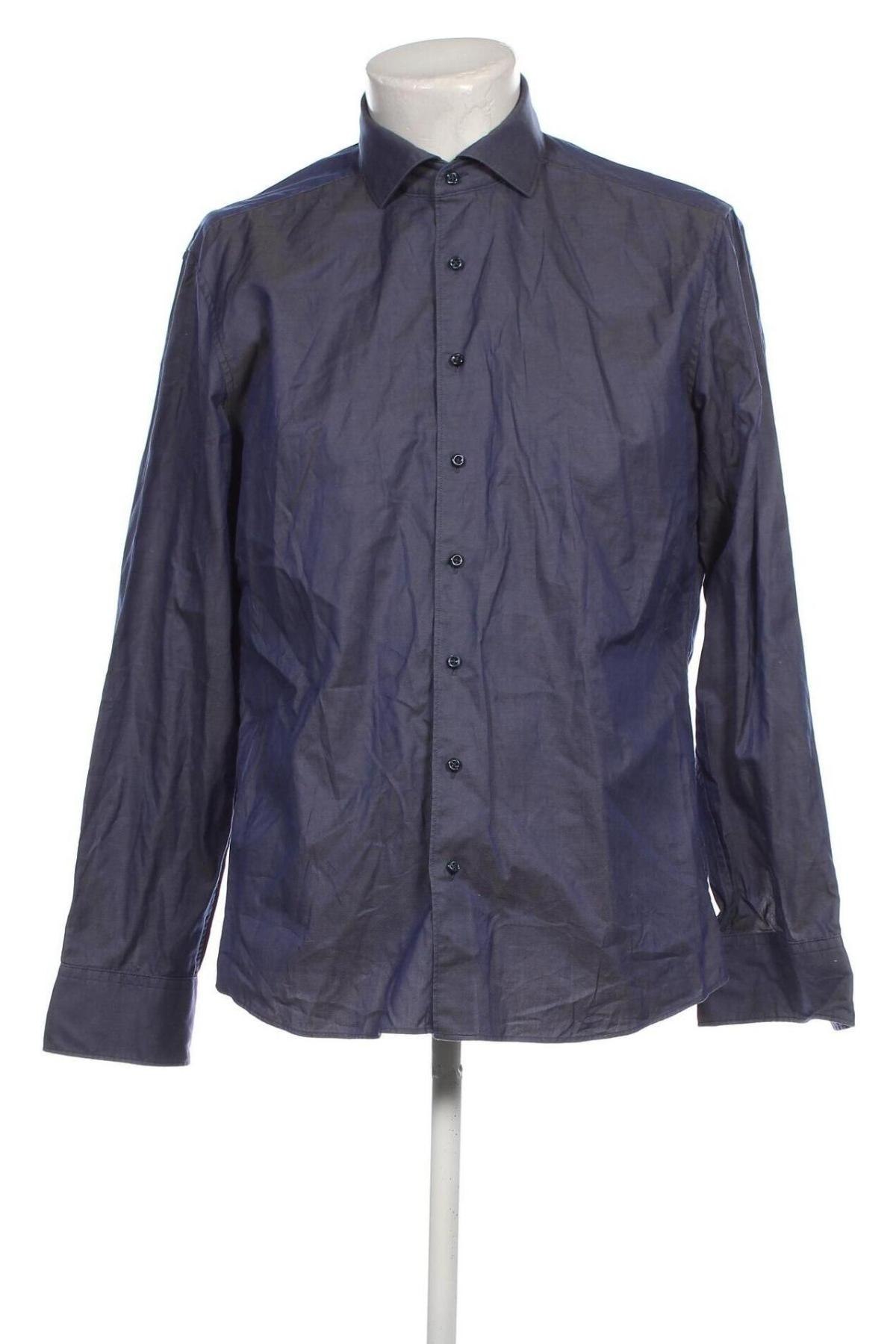 Herrenhemd Eterna, Größe XL, Farbe Blau, Preis 25,26 €