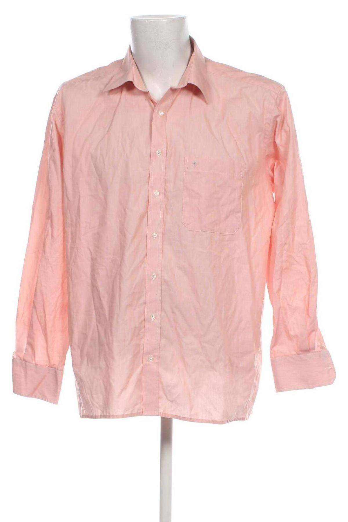 Ανδρικό πουκάμισο Eterna, Μέγεθος XL, Χρώμα Πορτοκαλί, Τιμή 28,92 €