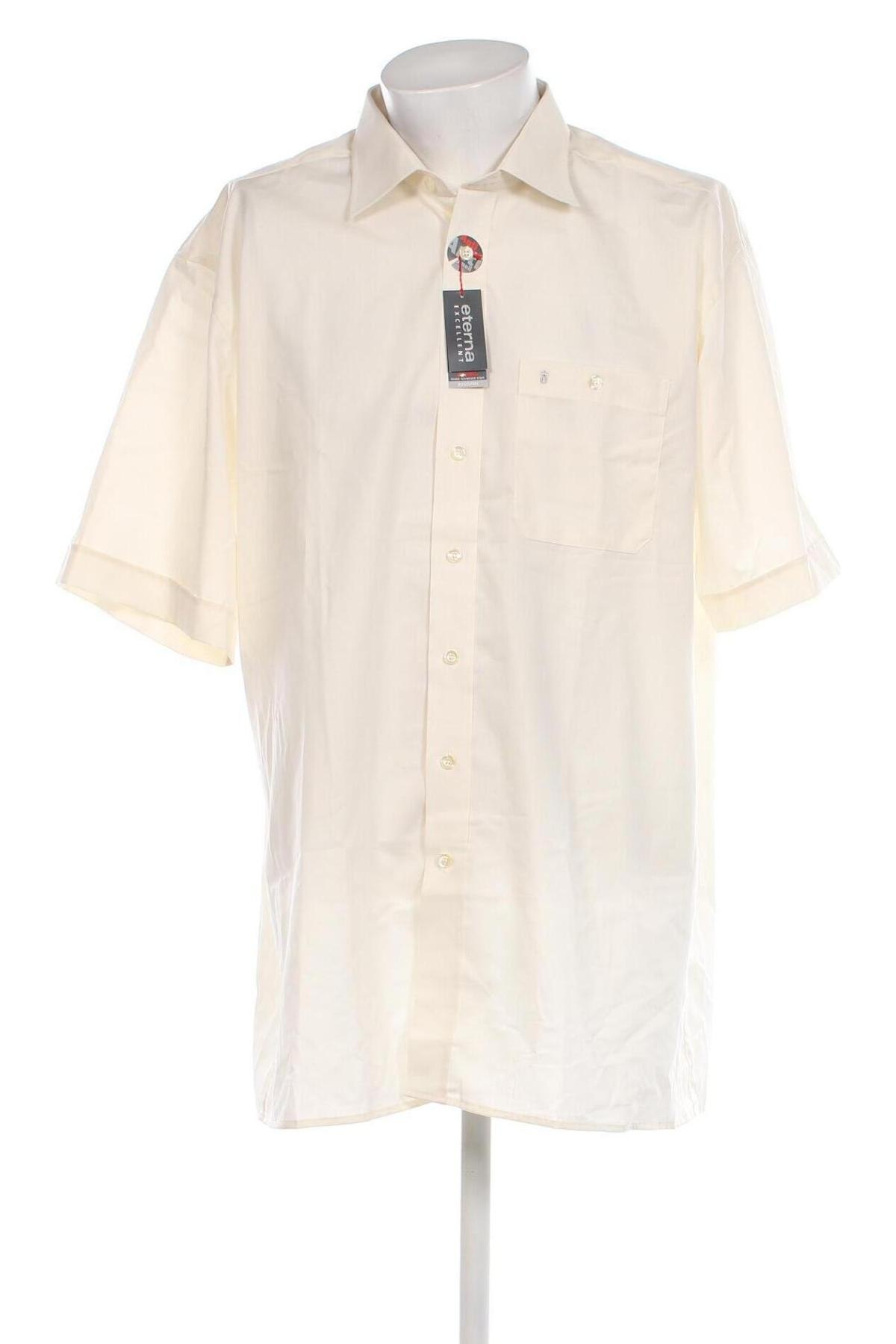 Ανδρικό πουκάμισο Eterna, Μέγεθος XXL, Χρώμα Εκρού, Τιμή 17,65 €