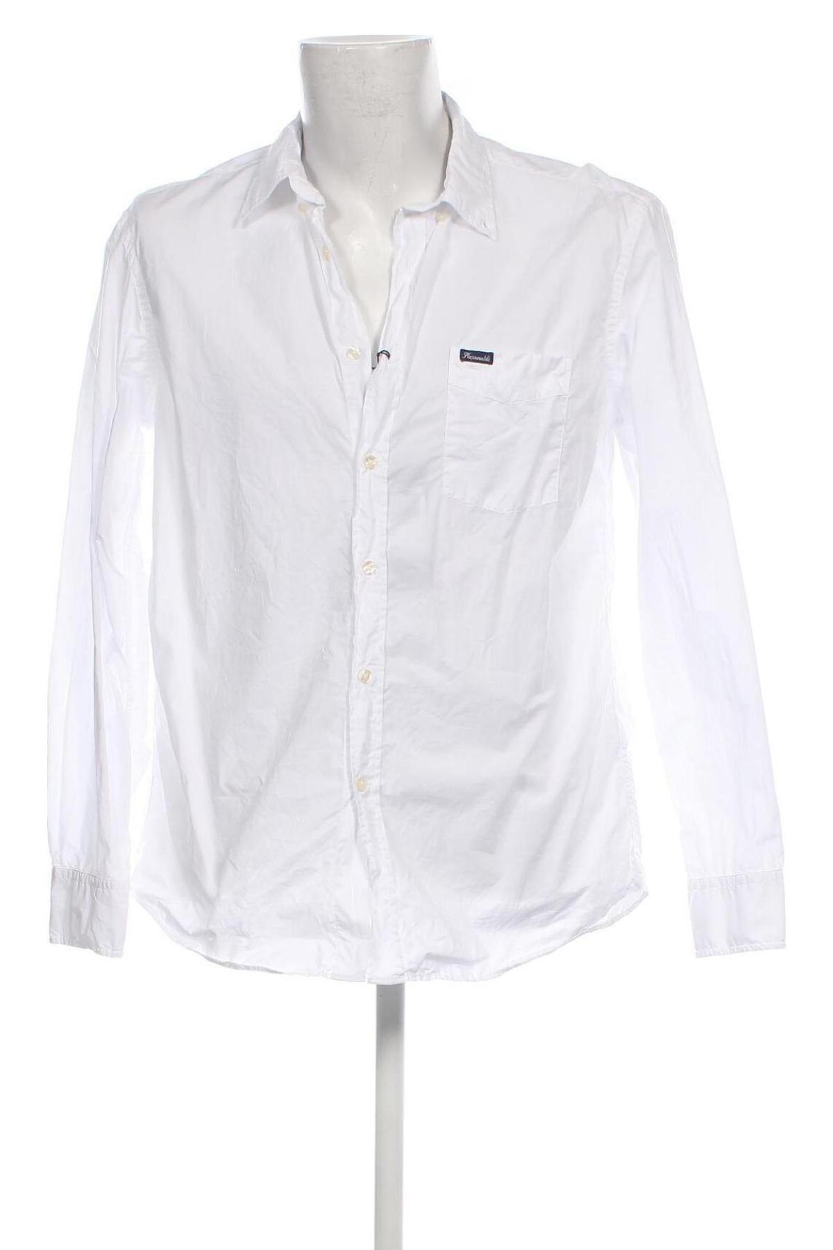 Herrenhemd Faconnable, Größe L, Farbe Weiß, Preis € 111,34