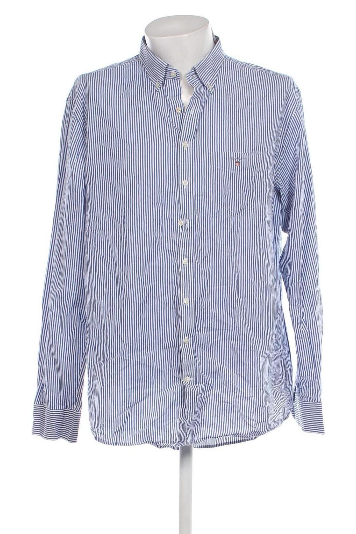 Herrenhemd Gant, Größe XXL, Farbe Blau, Preis 99,07 €