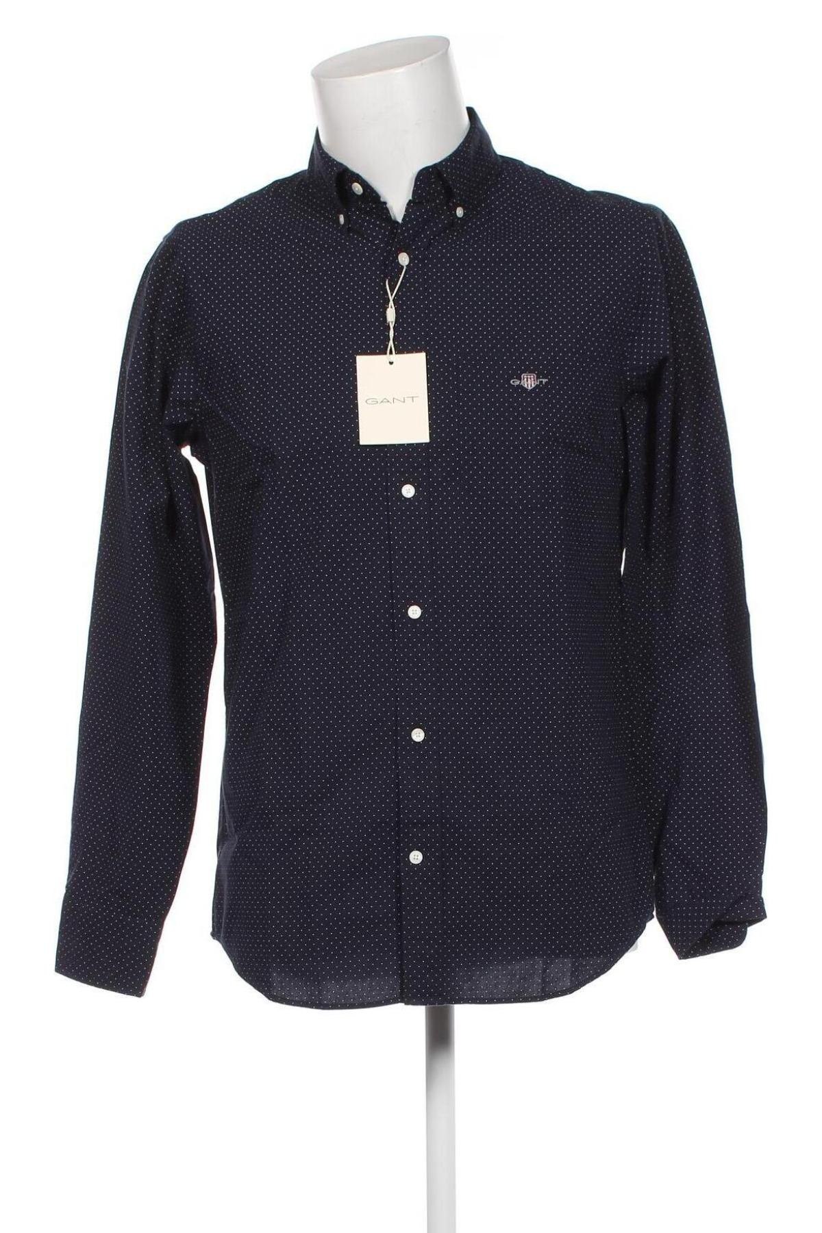 Herrenhemd Gant, Größe M, Farbe Blau, Preis € 82,99