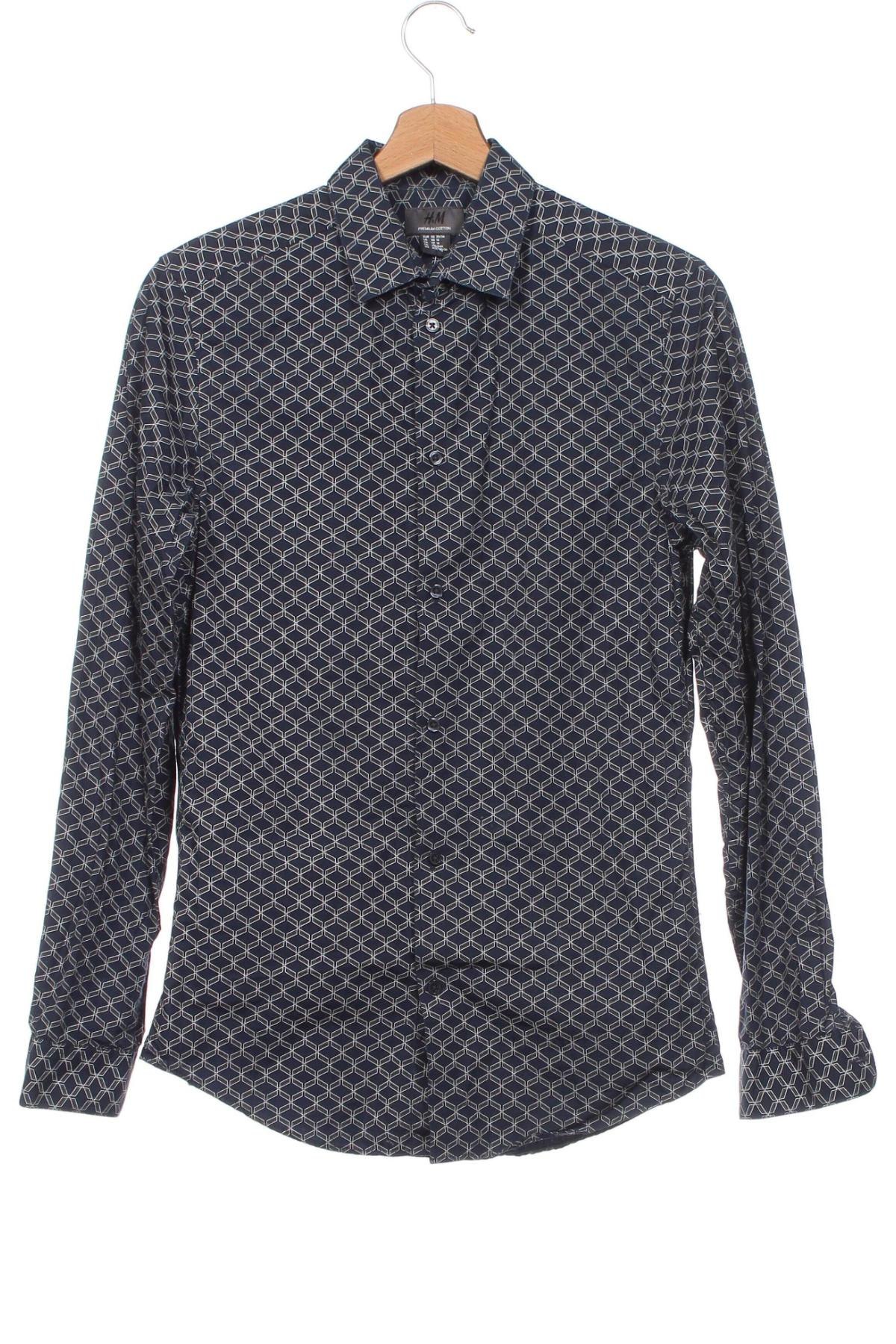 Pánska košeľa  H&M, Veľkosť XS, Farba Modrá, Cena  9,00 €