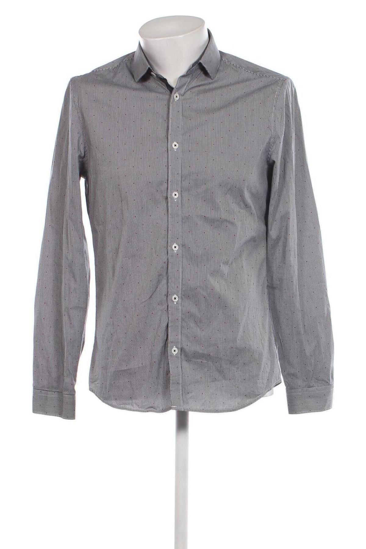 Ανδρικό πουκάμισο H&M, Μέγεθος M, Χρώμα Πολύχρωμο, Τιμή 11,64 €