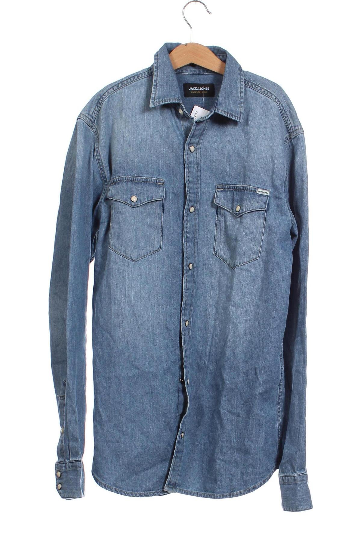 Pánska košeľa  Jack & Jones, Veľkosť XS, Farba Modrá, Cena  13,89 €
