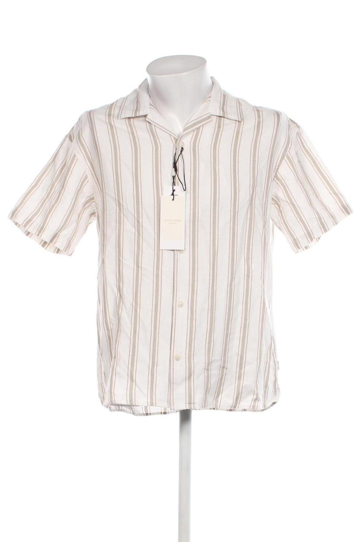 Herrenhemd Jack & Jones PREMIUM, Größe L, Farbe Weiß, Preis € 19,85