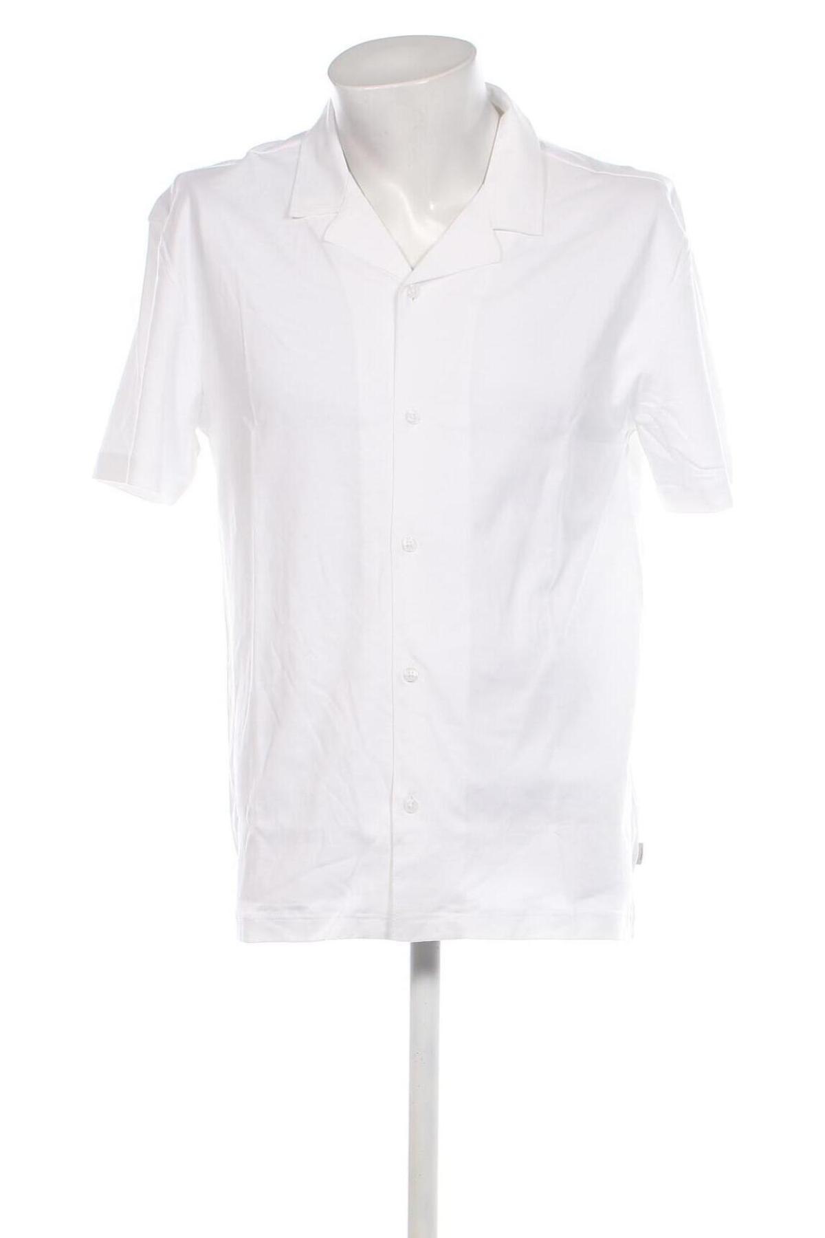 Ανδρικό πουκάμισο Jack & Jones PREMIUM, Μέγεθος L, Χρώμα Λευκό, Τιμή 21,83 €