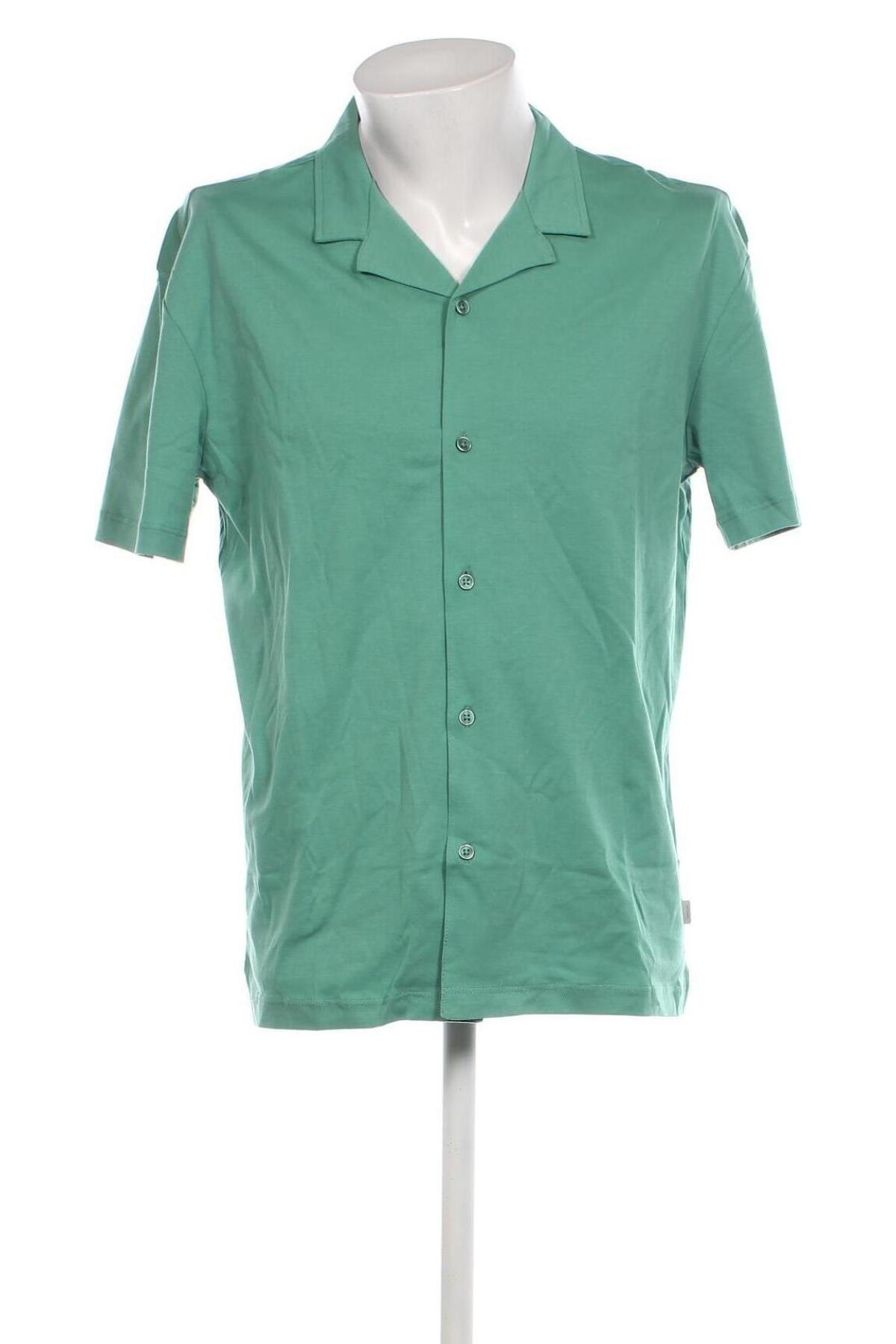 Herrenhemd Jack & Jones PREMIUM, Größe L, Farbe Grün, Preis 39,69 €