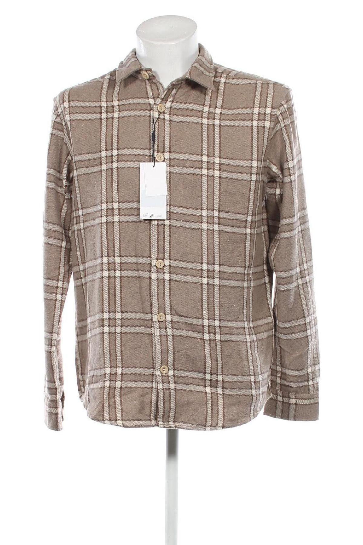 Herrenhemd Jack & Jones PREMIUM, Größe XL, Farbe Beige, Preis 7,94 €